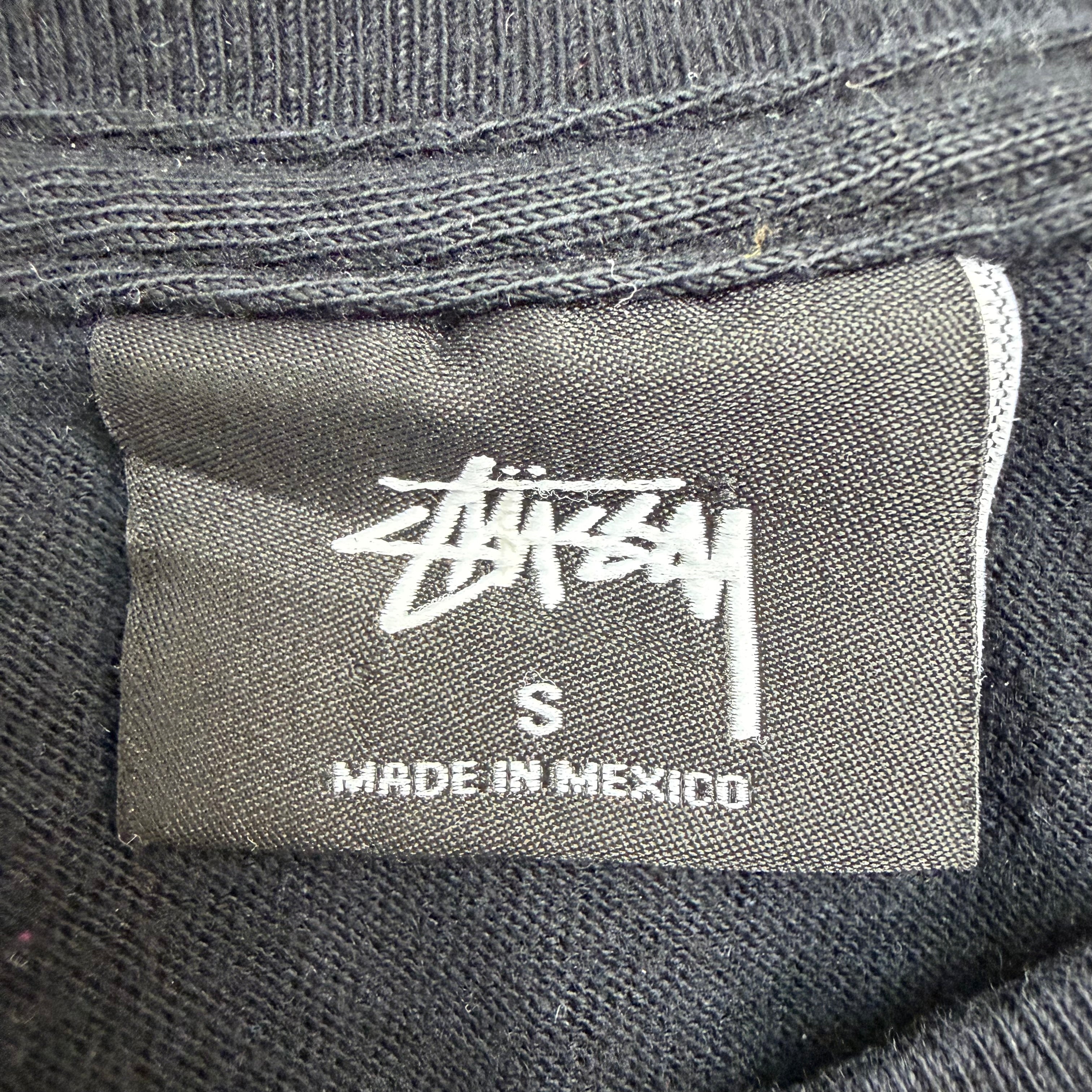Vintage Stussy Basic Longsleeve Shirt Black
