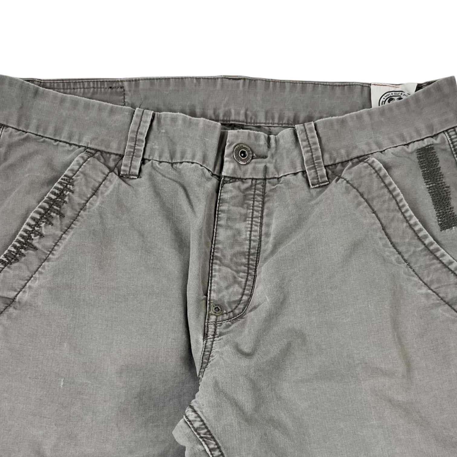 Vintage Esprit Utility Pocket Pants Grey