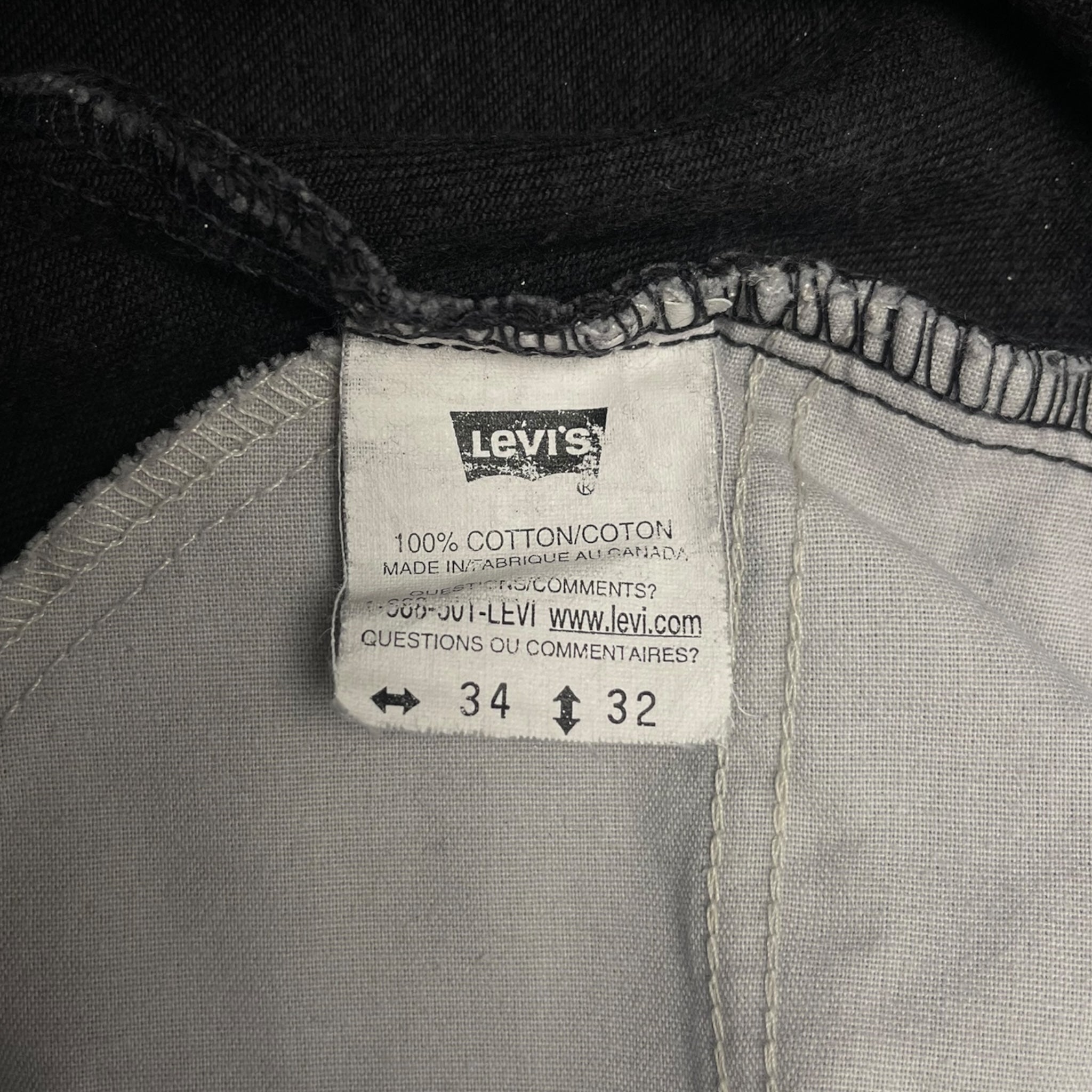 Vintage Levi’s Denim Jeans Black