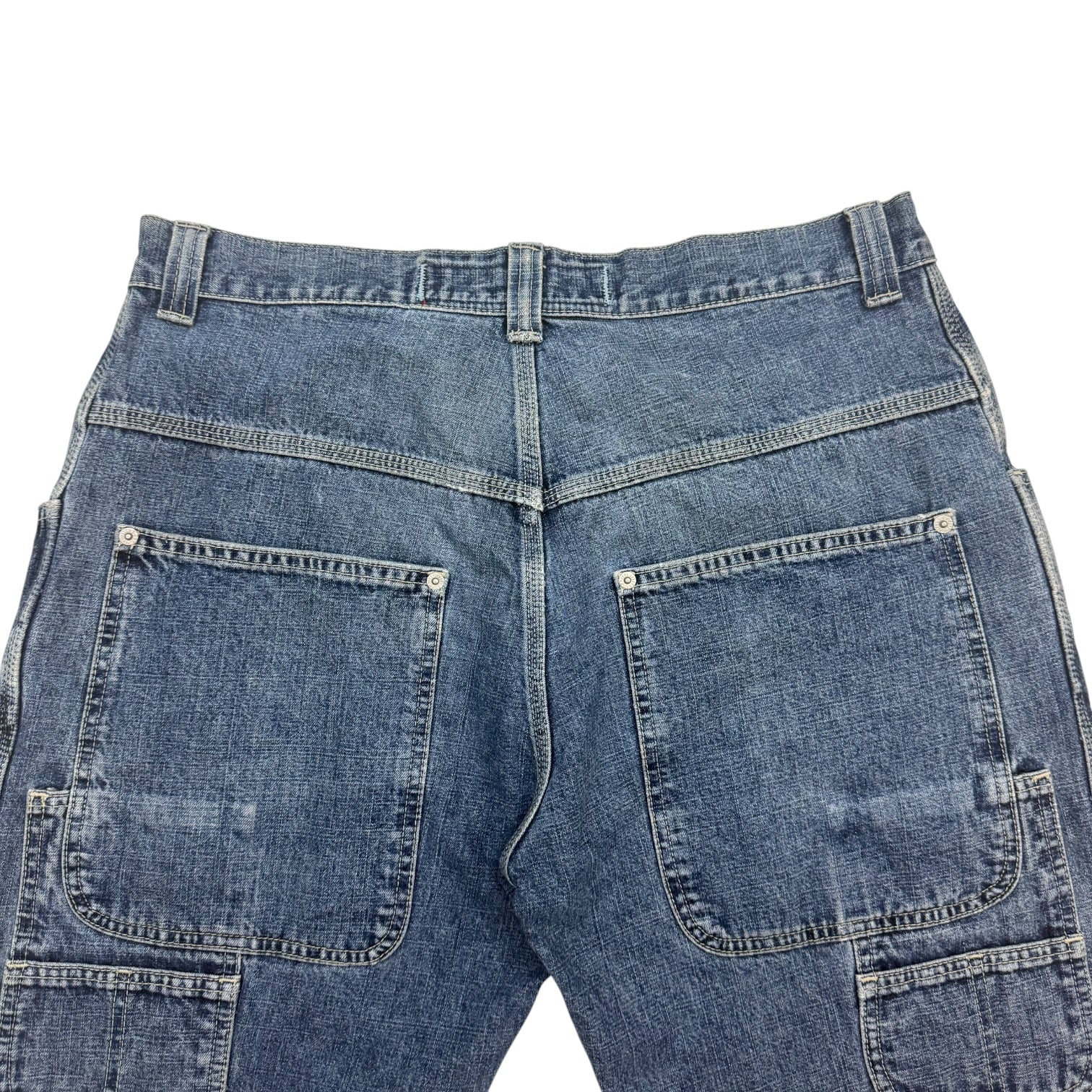 Vintage JNCO Jeans Denim Cut Off Shorts Medium Wash