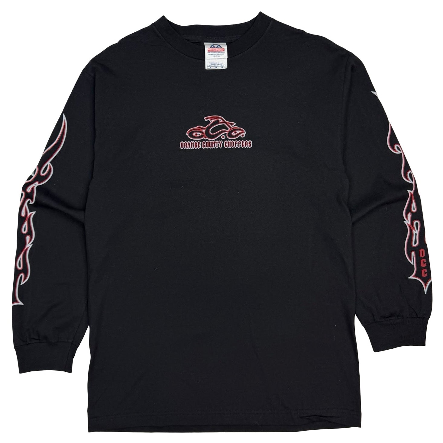 Vintage Orange County Choppers Flame Longsleeve Black