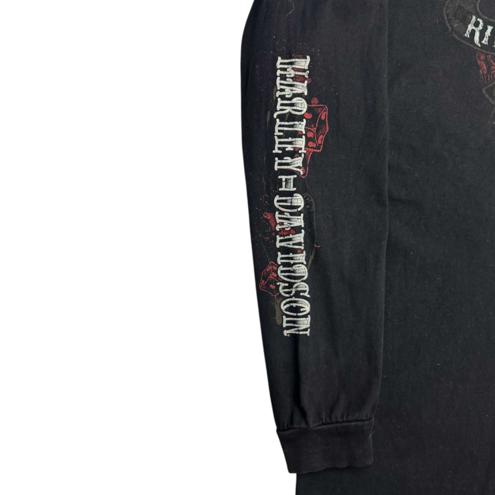 Vintage Harley Davidson Vancouver Pin Up Longsleeve T-Shirt