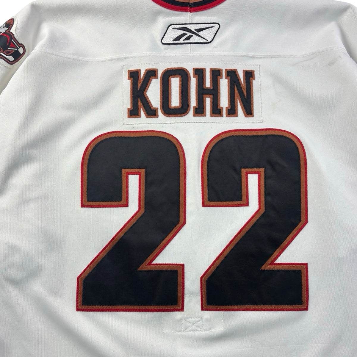 Vintage CCM Calgary Hitmen Dustin Kohn WHL Home Jersey