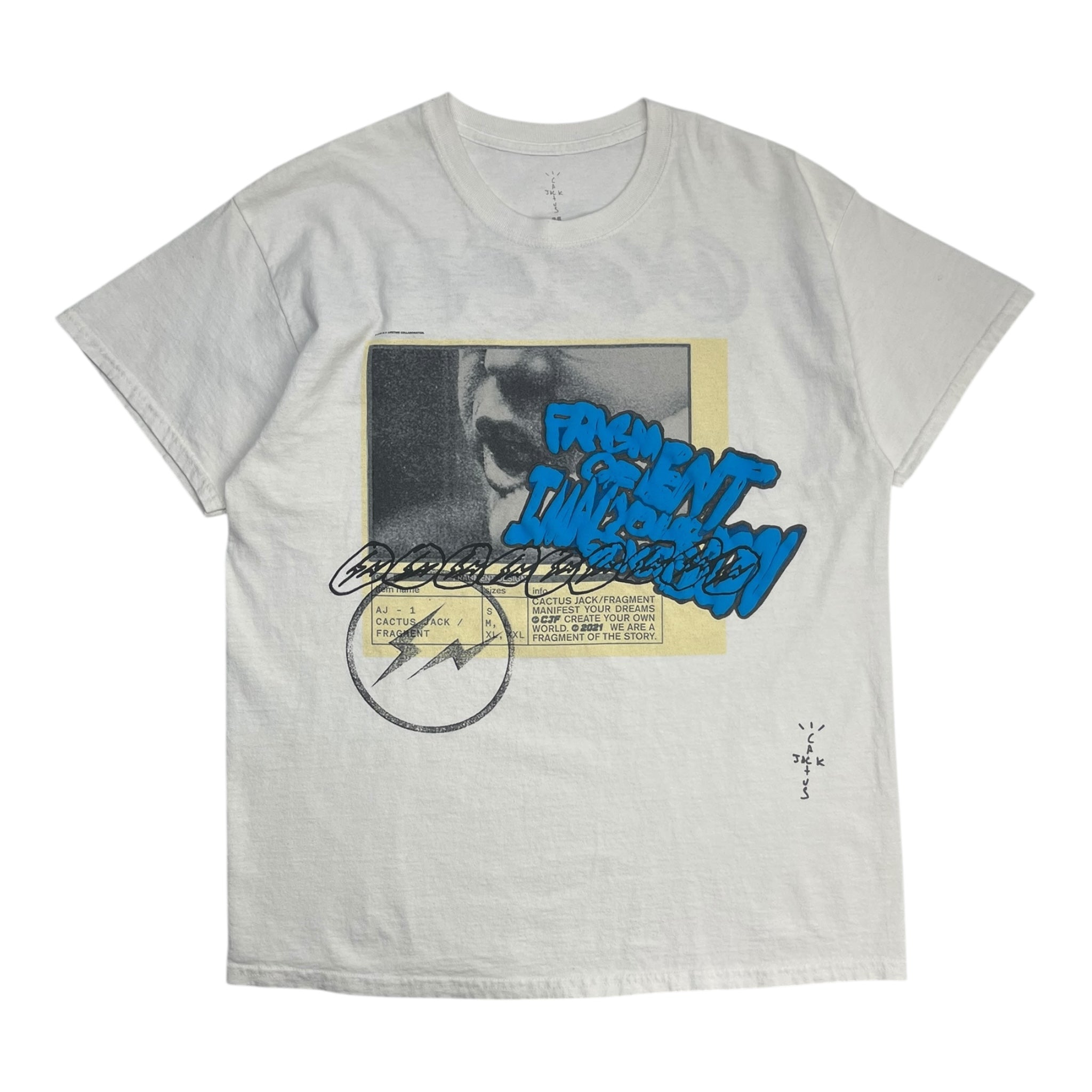 Travis Scott Cactus Jack For Fragment Manifest T-Shirt