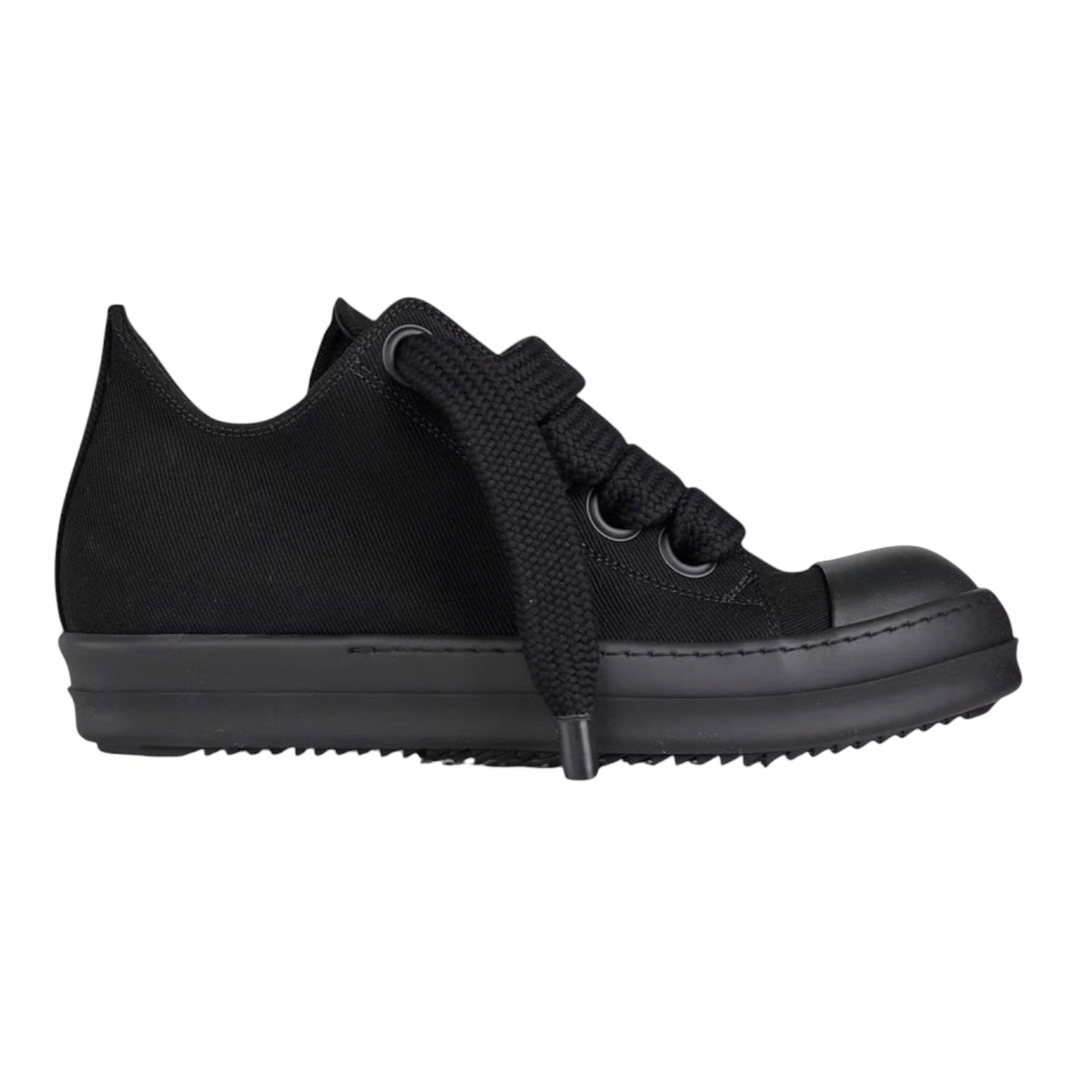 Rick Owens DRKSHDW Jumbolace Low Sneaker Black (Used)