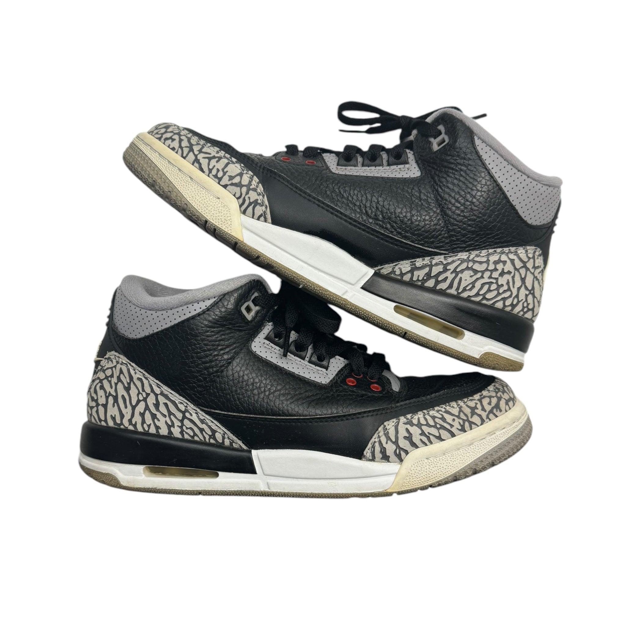 Jordan 3 Retro Black Cement 2018 GS Used 7Y