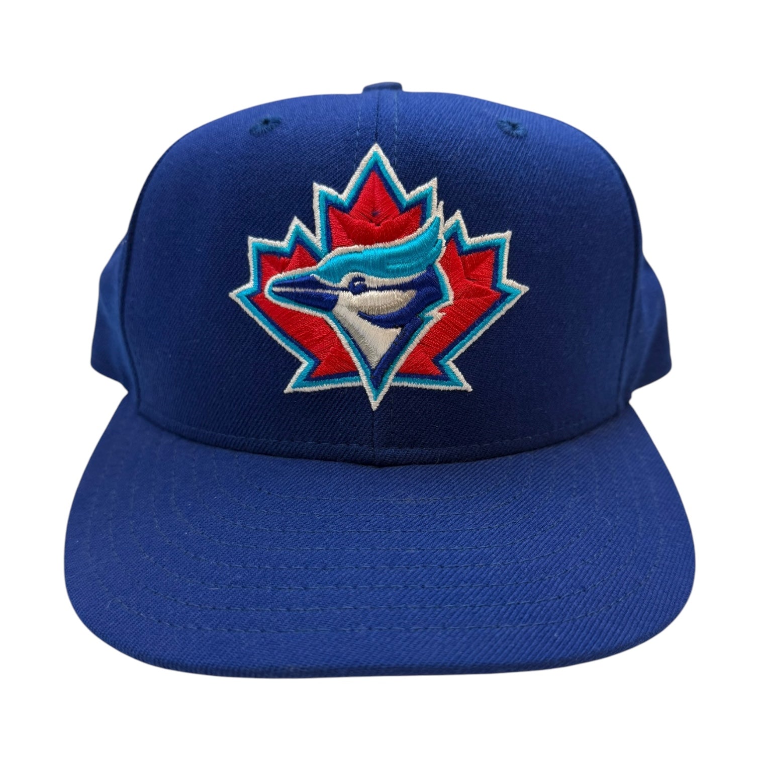 Vintage Toronto Blue Jays New Era Fitted Hat Navy