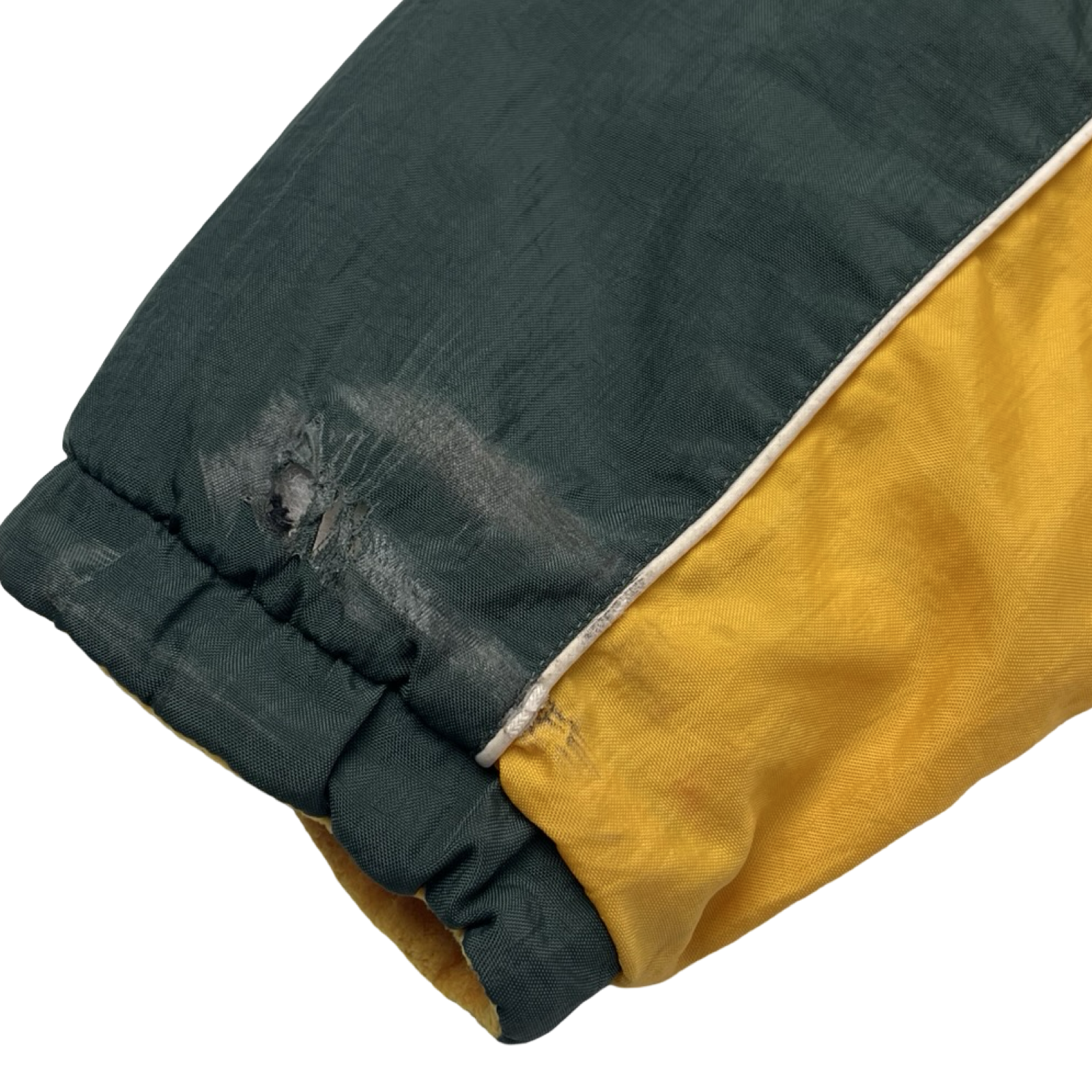 Vintage Green Bay Packers Reversible Zip Up Fleece Jacket