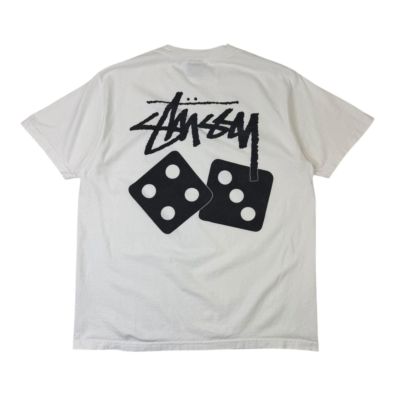 Stussy Dice T-Shirt White