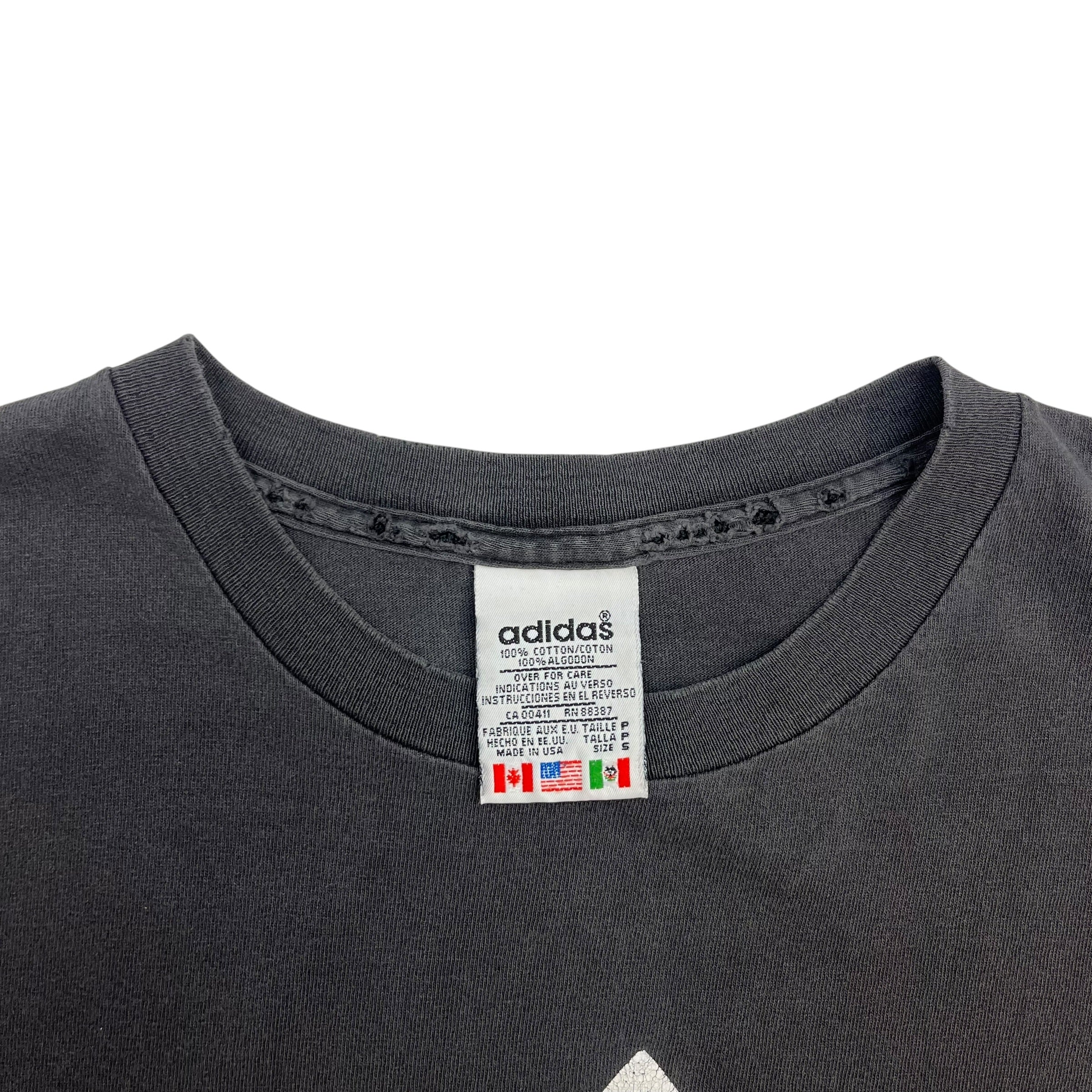 Vintage Adidas Tri Ferg Tee Washed Black