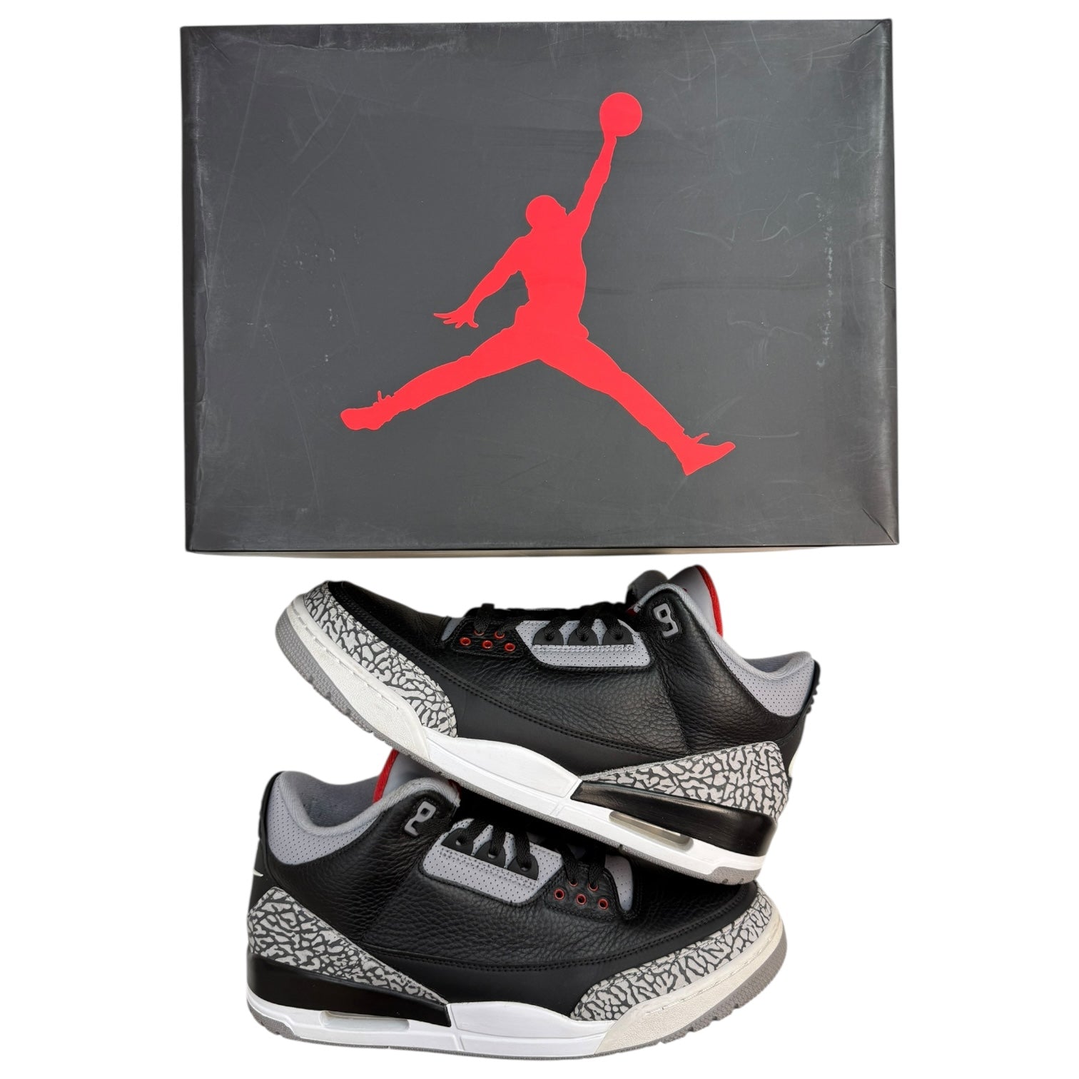 Jordan 3 Retro Black Cement 2018 (Used)