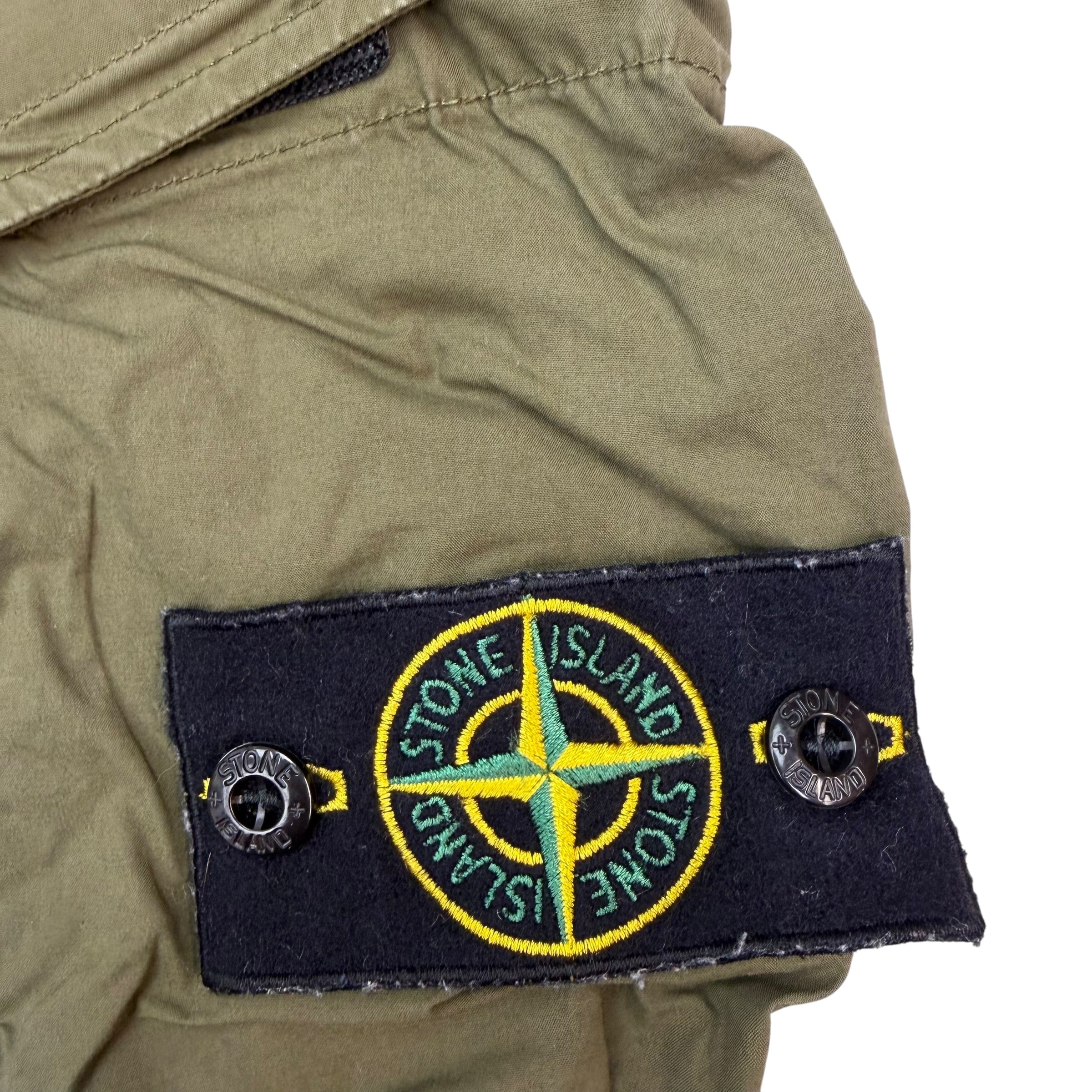 Stone Island Cargo Trousers Green