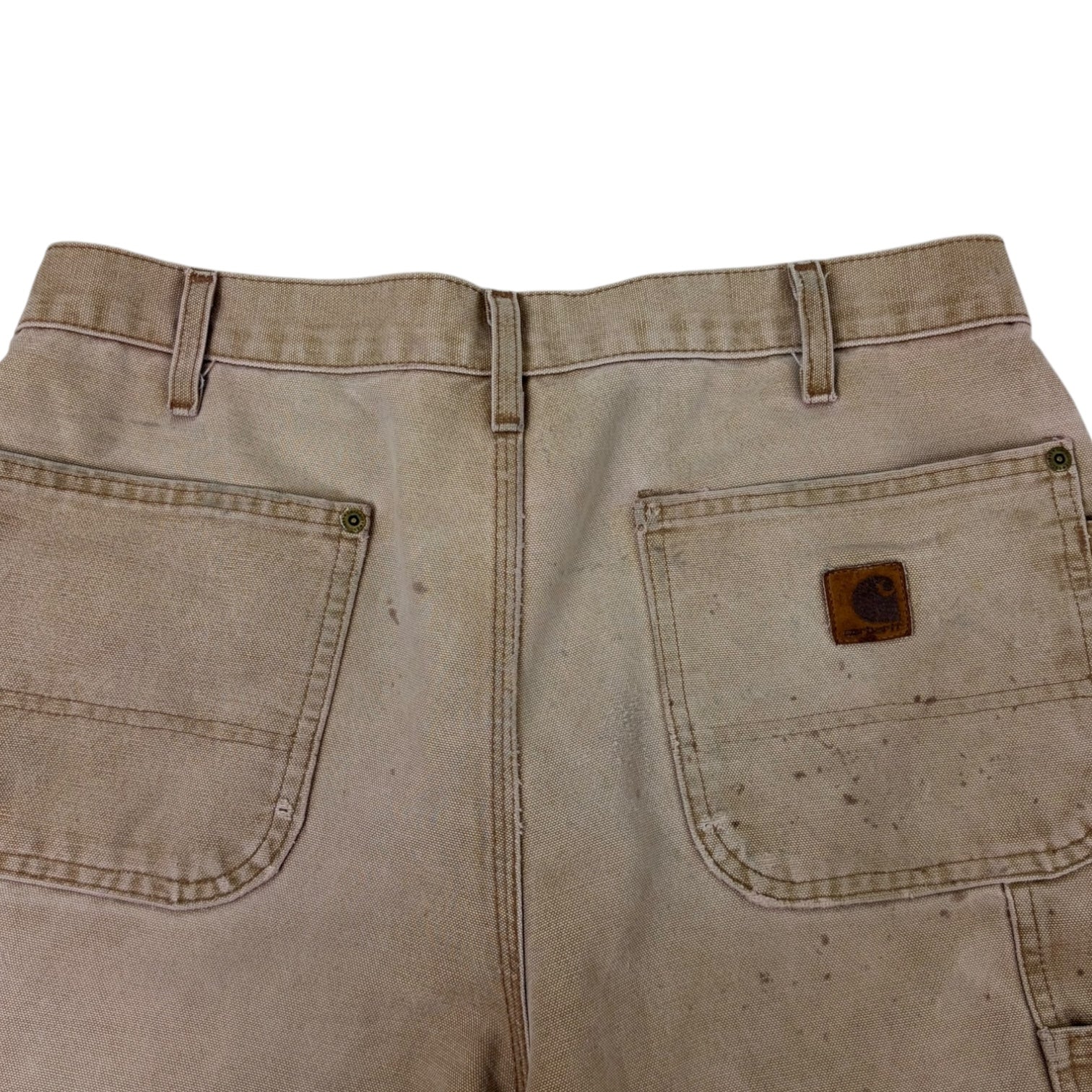 Vintage Carhartt Two-Tone Carpenter Pant Beige/Camel