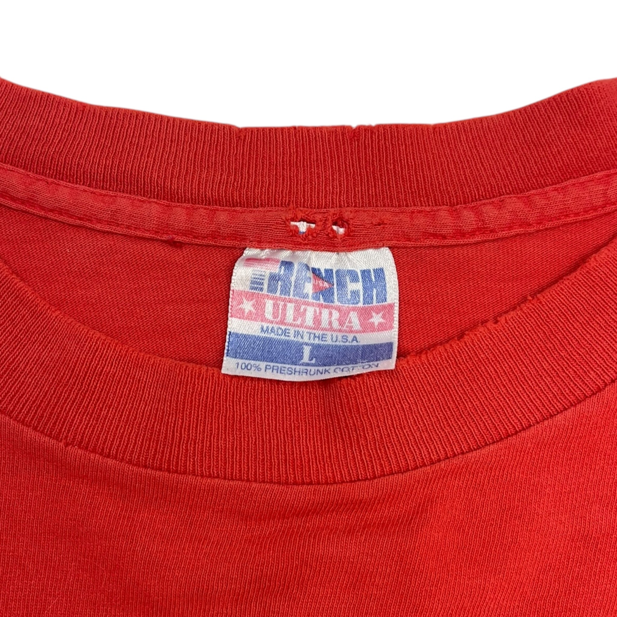 Vintage Chicago Bulls 3-Peat World Champs Shortsleeve Tee Red