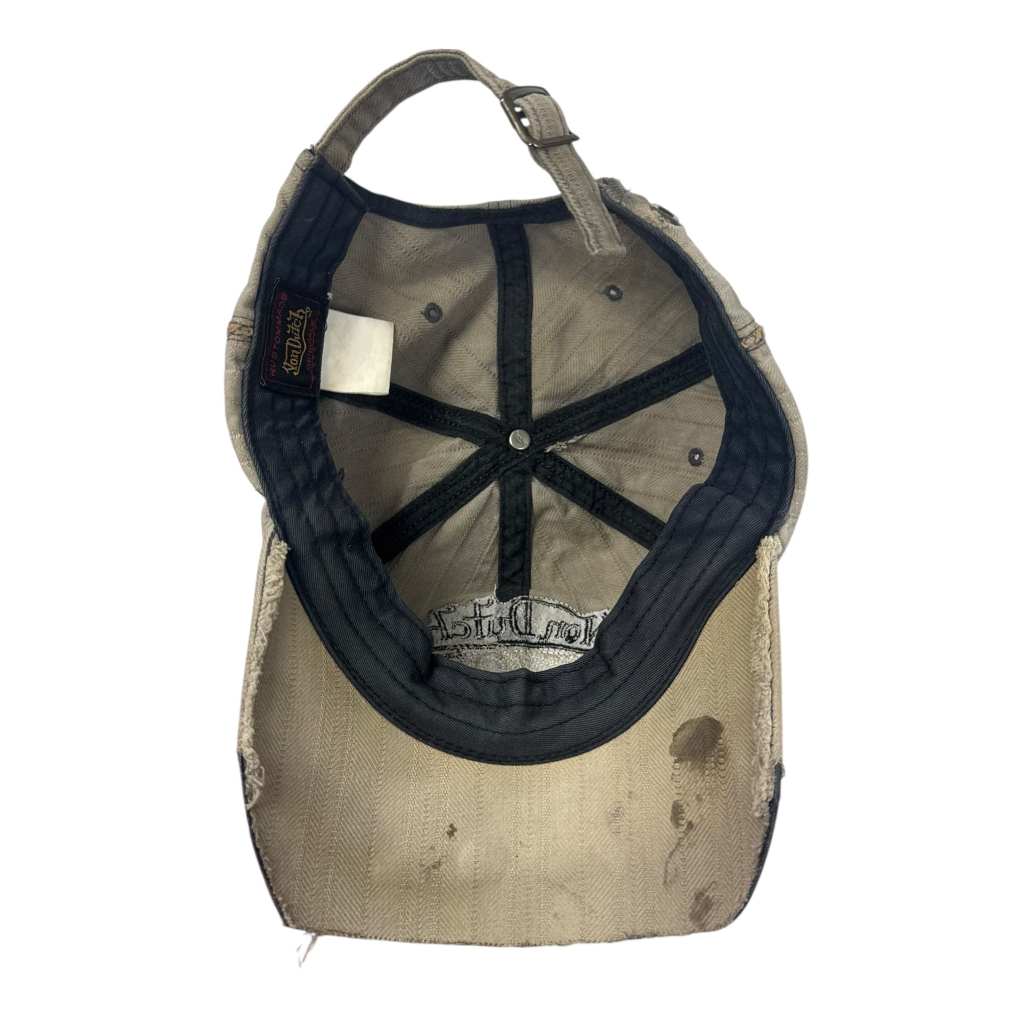 Vintage Y2K Von Dutch Distressed Hat