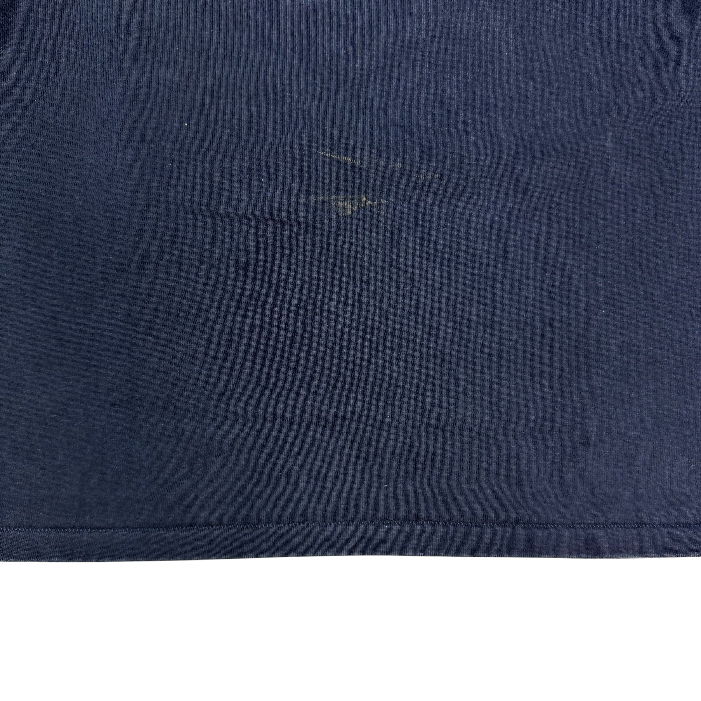 Beams Denim Football Tee Navy