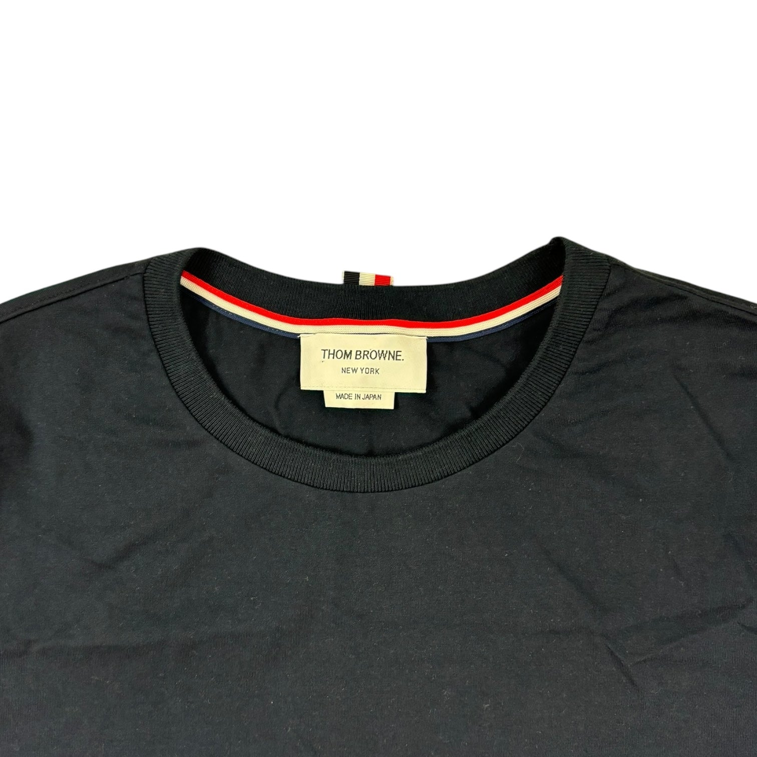 Thom Browne Pocket T-Shirt Navy