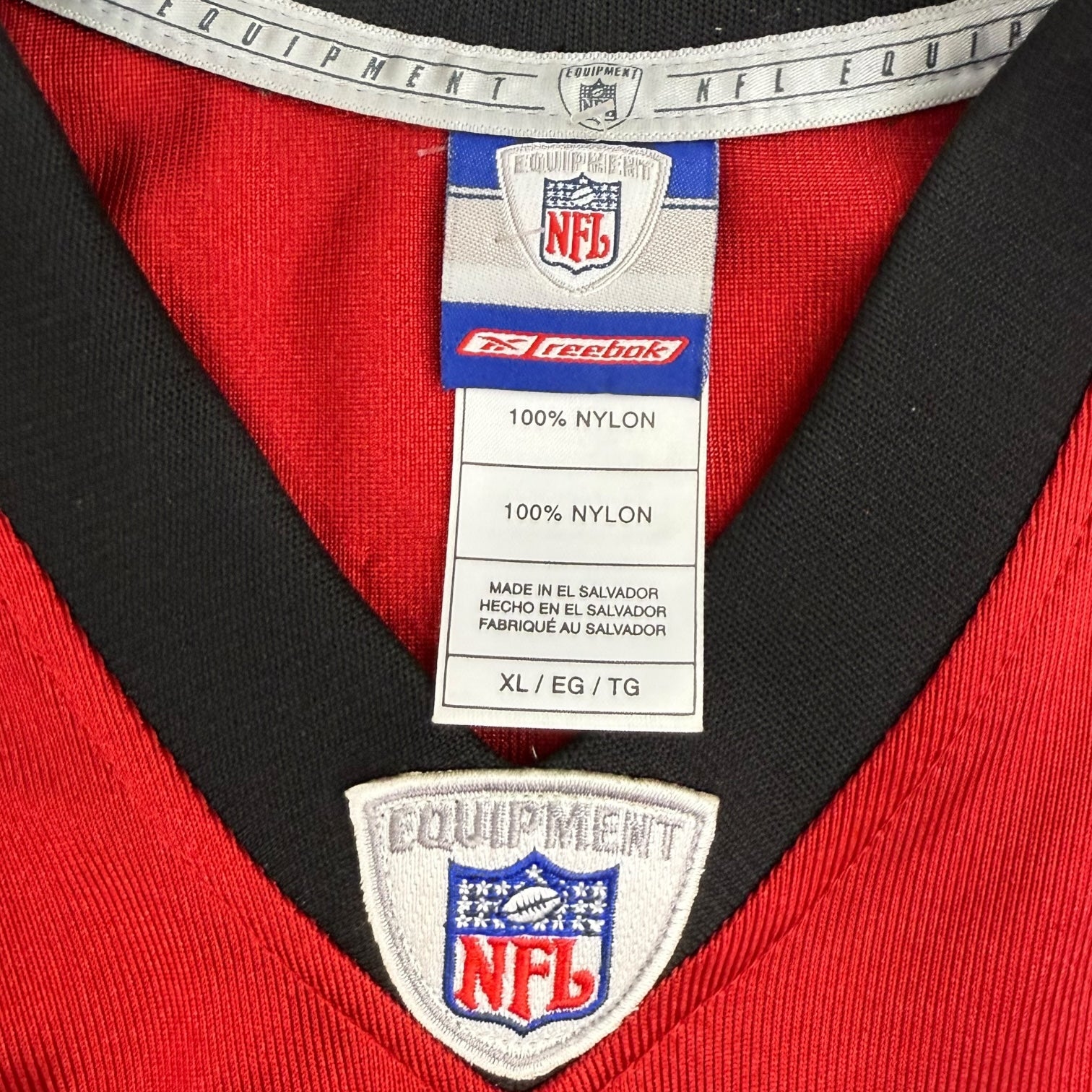 Vintage Reebok Tampa Bay Buccaneers John Lynch Jersey Red