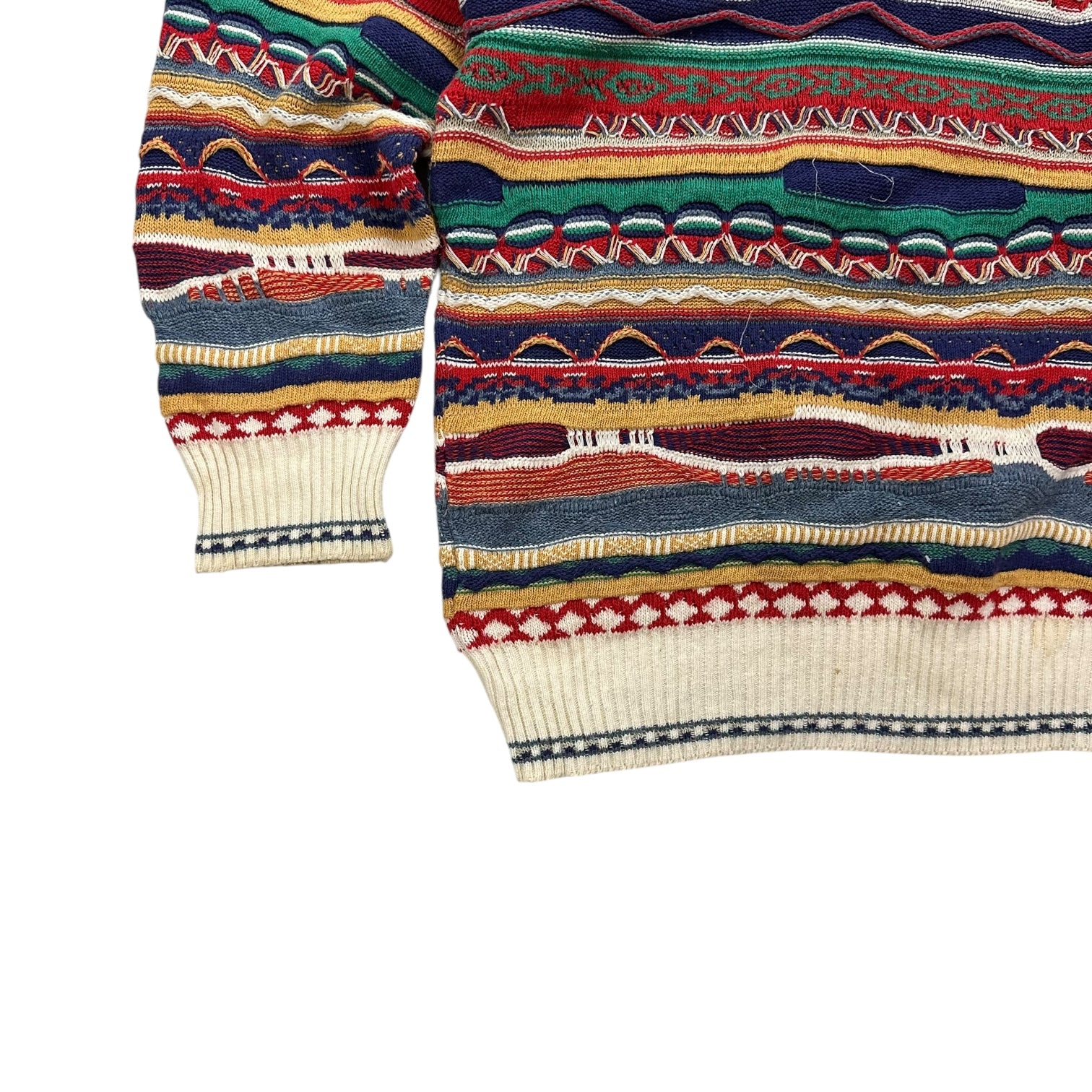 Vintage Alfani Multicolour Knit Sweater