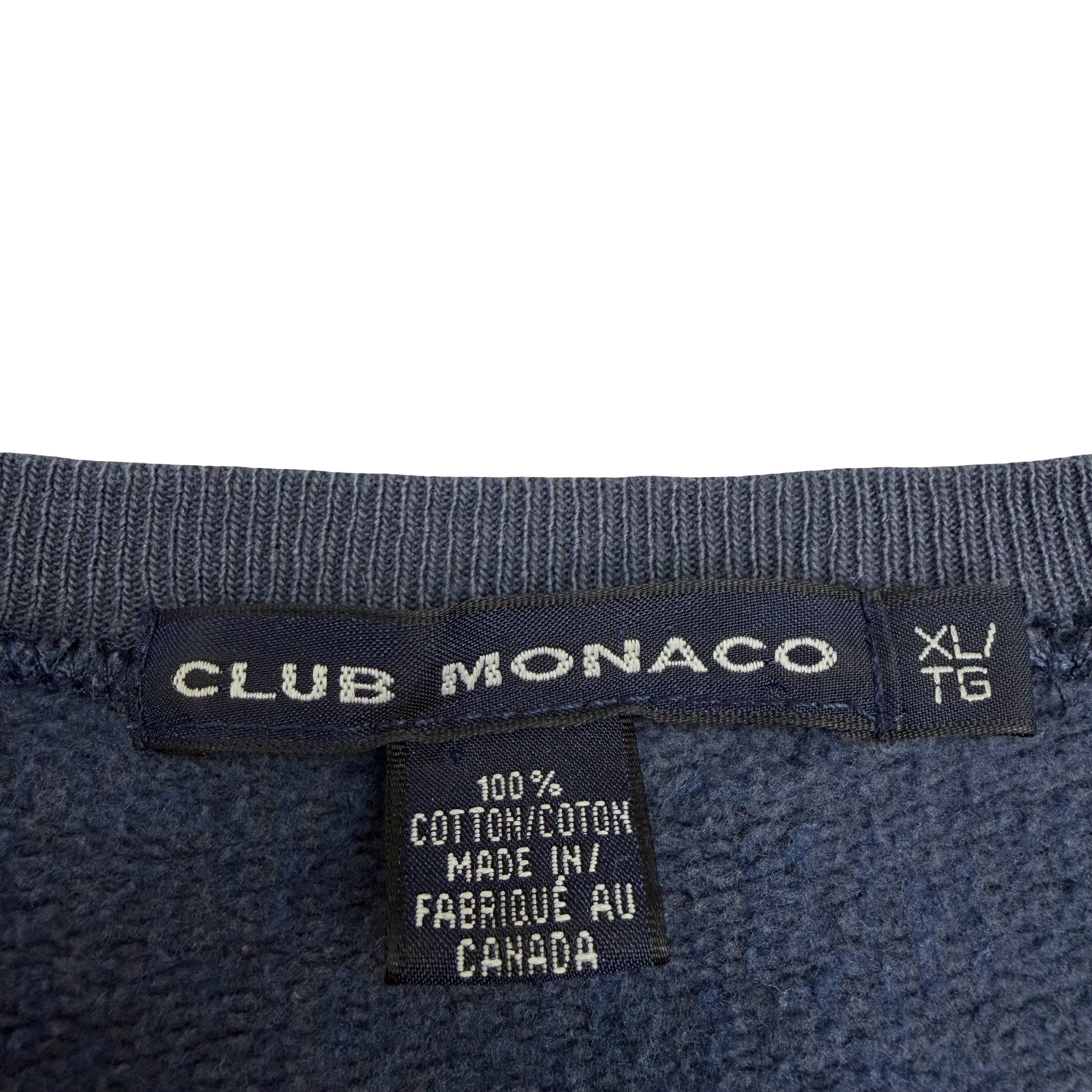 Vintage Club Monaco Crewneck Navy