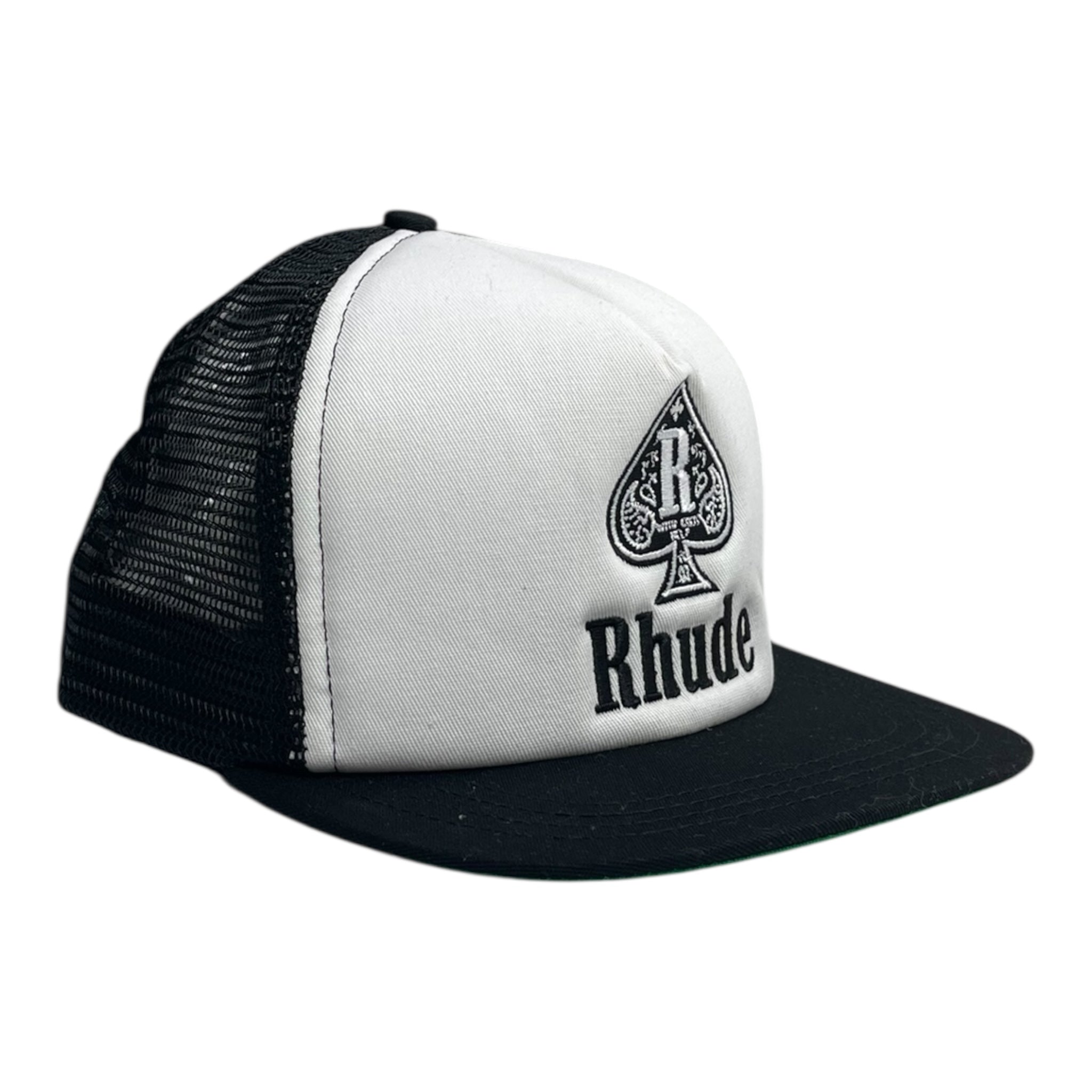 Rhude Spade Trucker Hat Black