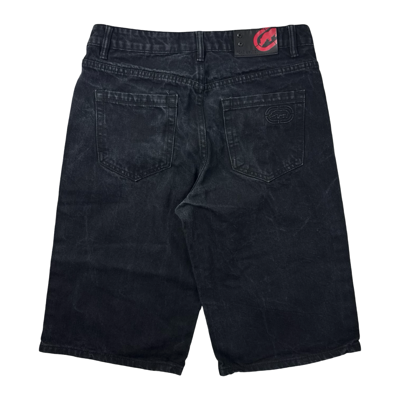 Vintage Y2K Ecko Unltd. Denim Short Bottoms Black