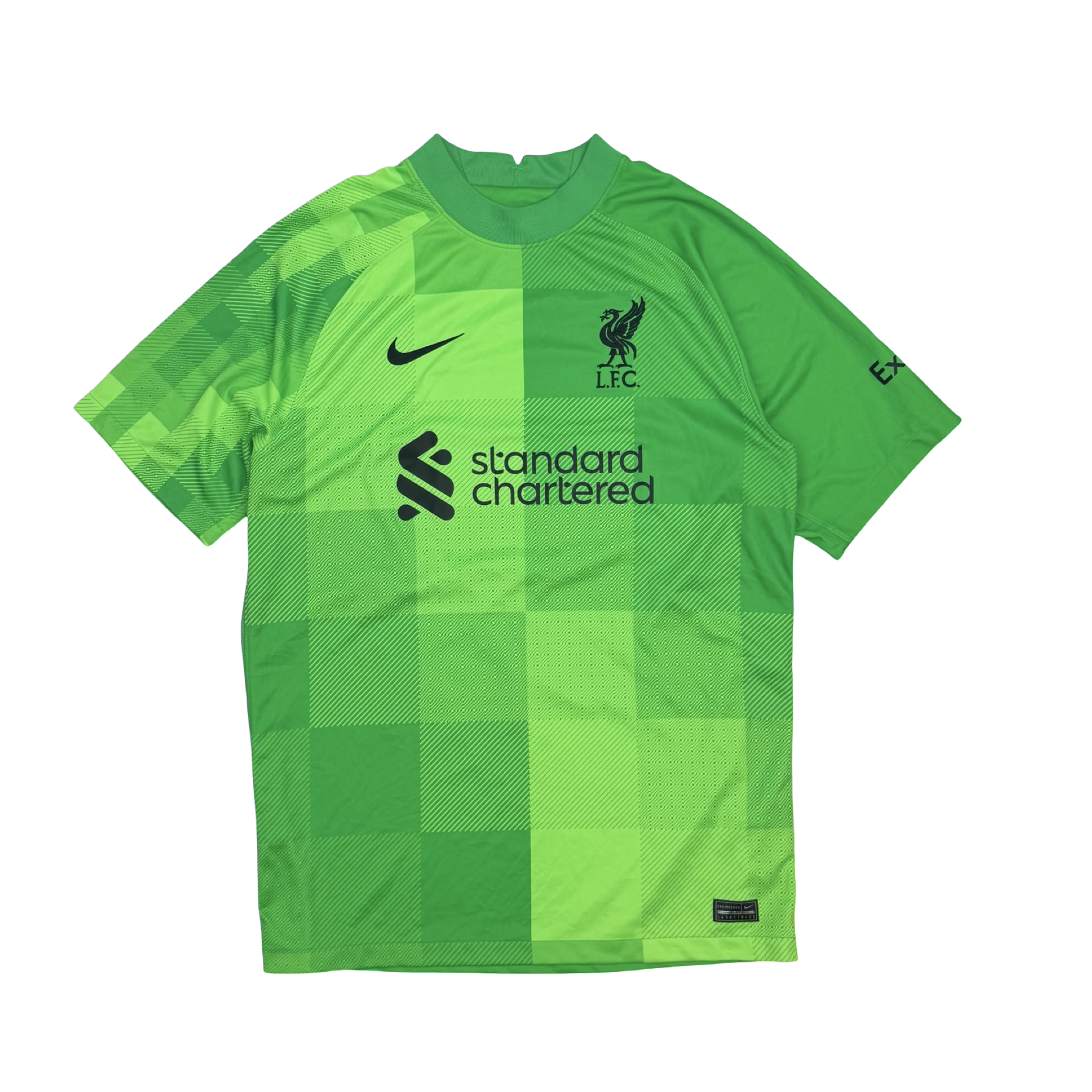 2021-22 Nike Liverpool FC Goalkeeper Jersey Green