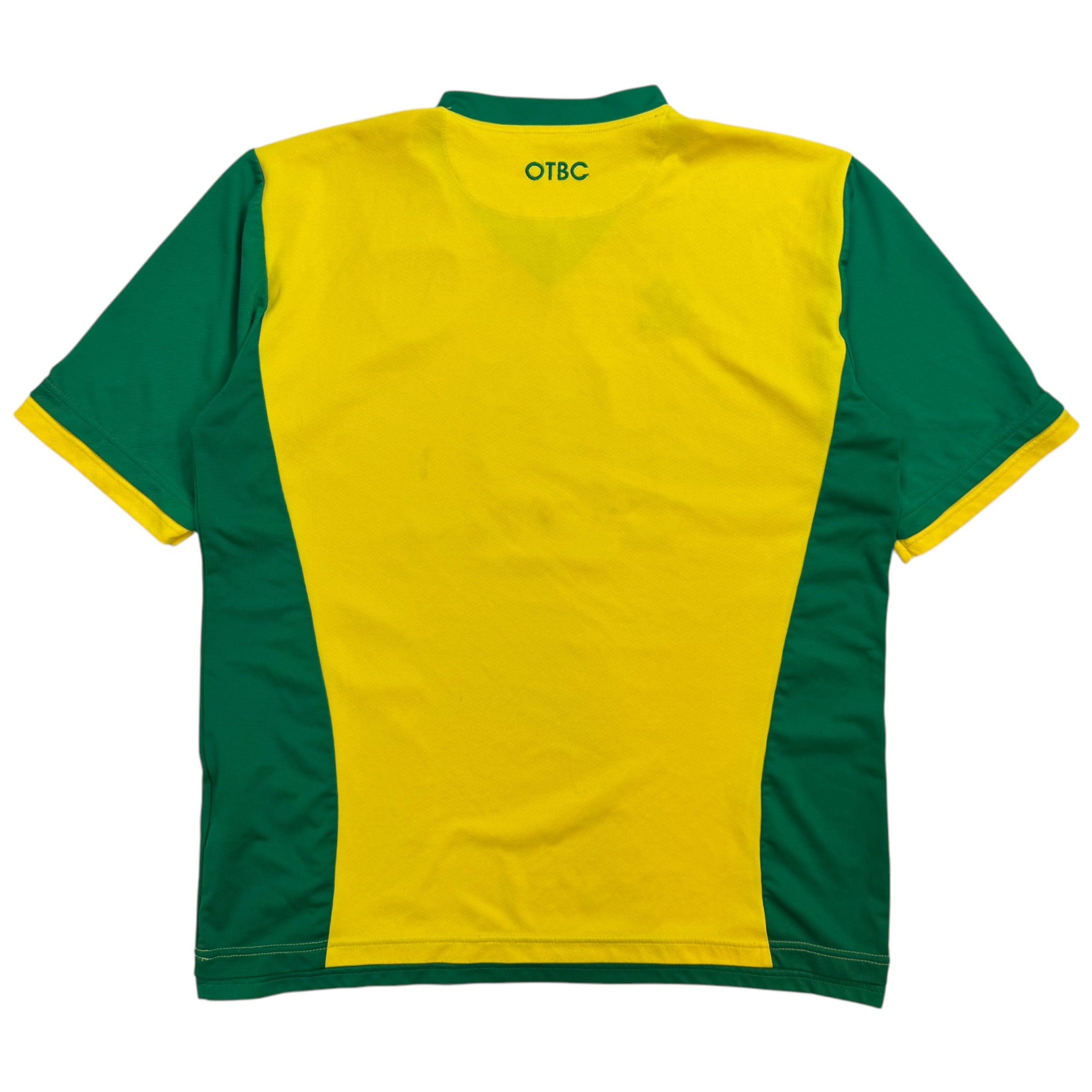 Vintage Aviva Norwich City Jersey Yellow Green
