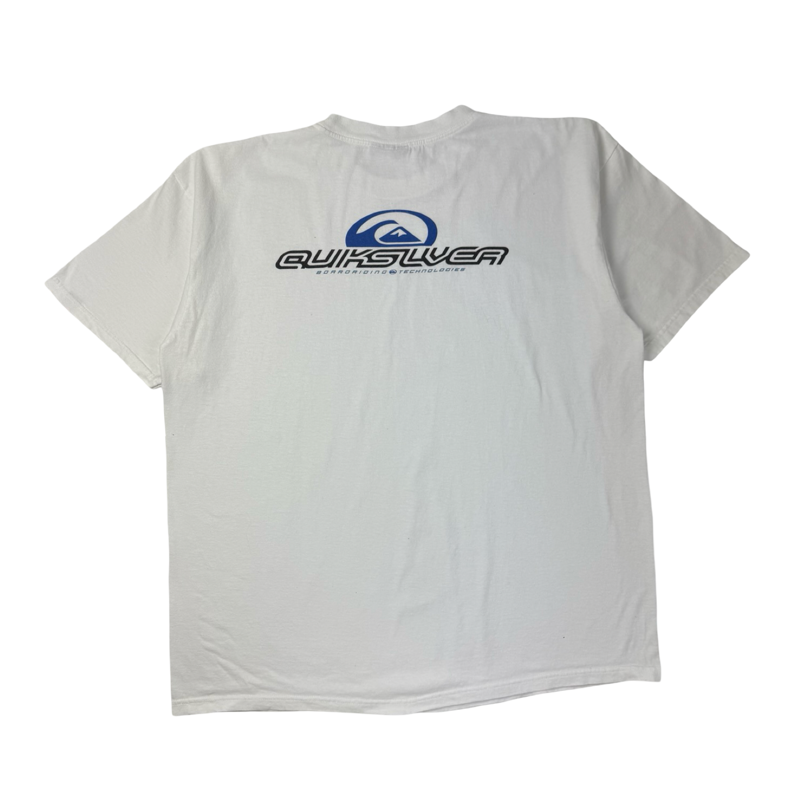 Vintage Quiksilver Boardriding Technology T-Shirt White