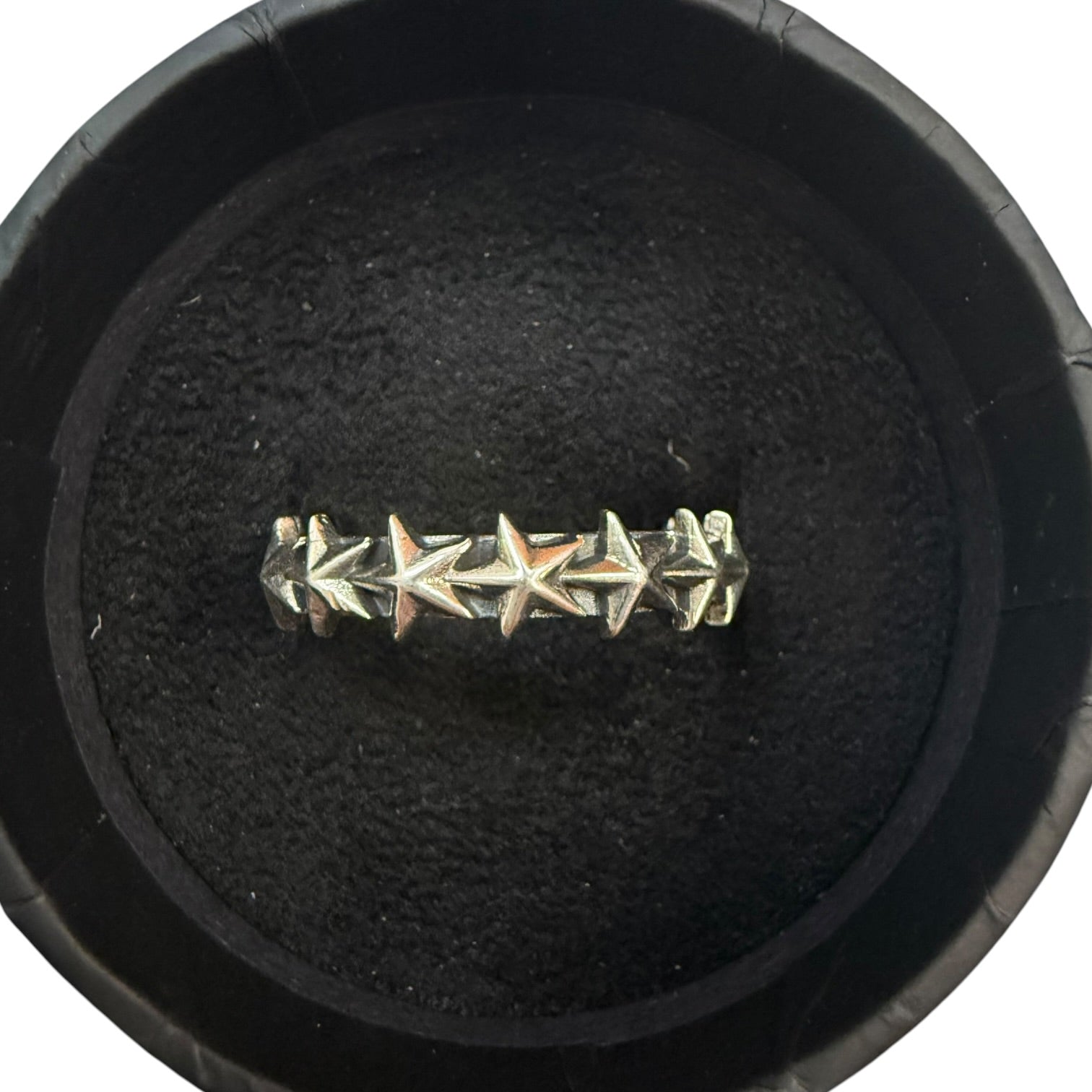 Maple Star Ring Silver