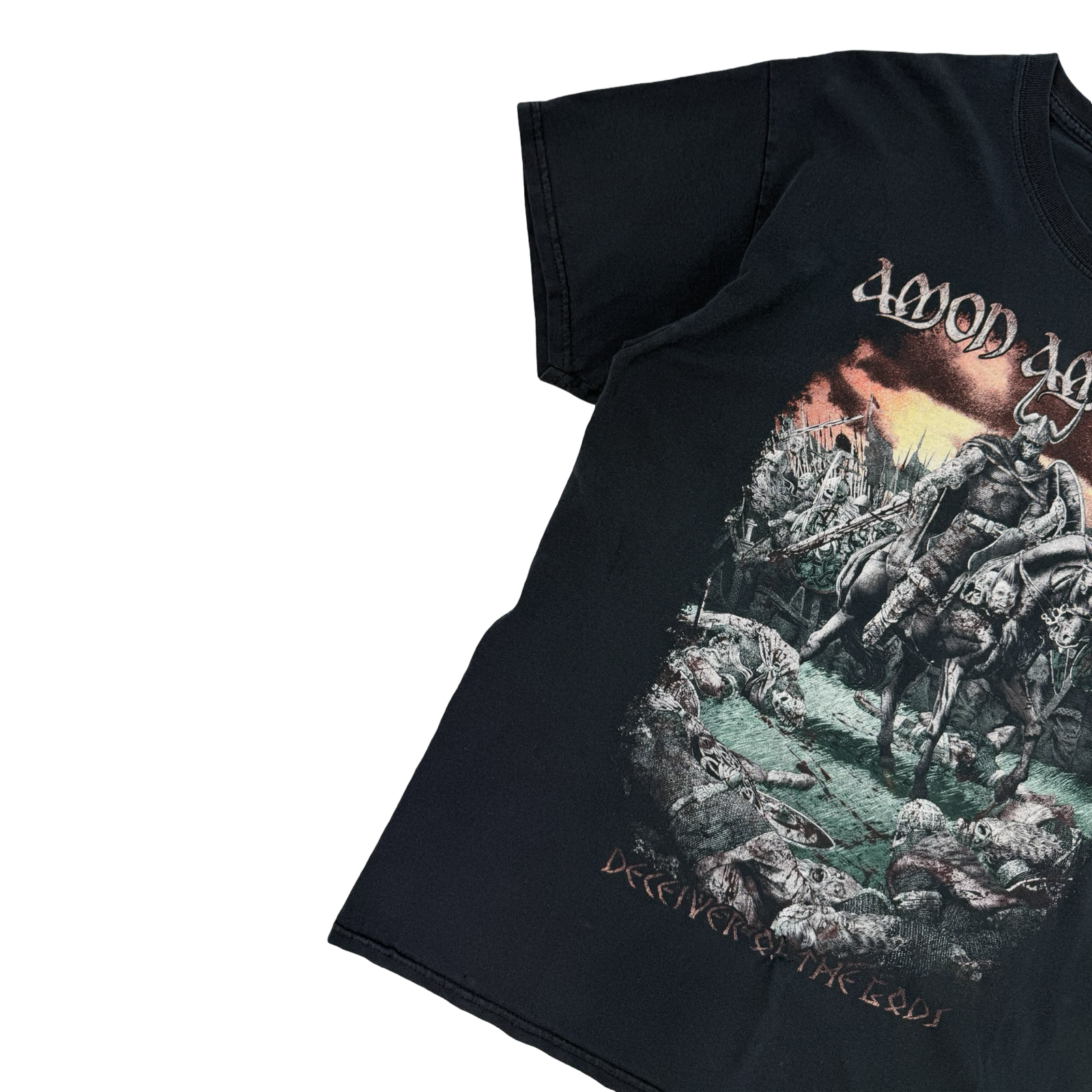 Vintage Amon Amarth Deceiver of the Gods Tour T-Shirt Black