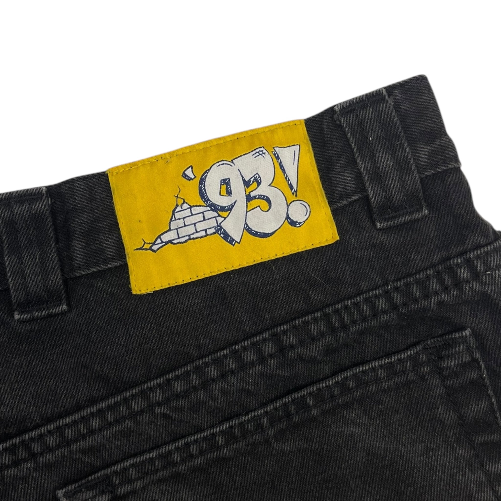 Polar Skate Co. ‘93 Denim Jeans Pitch Black