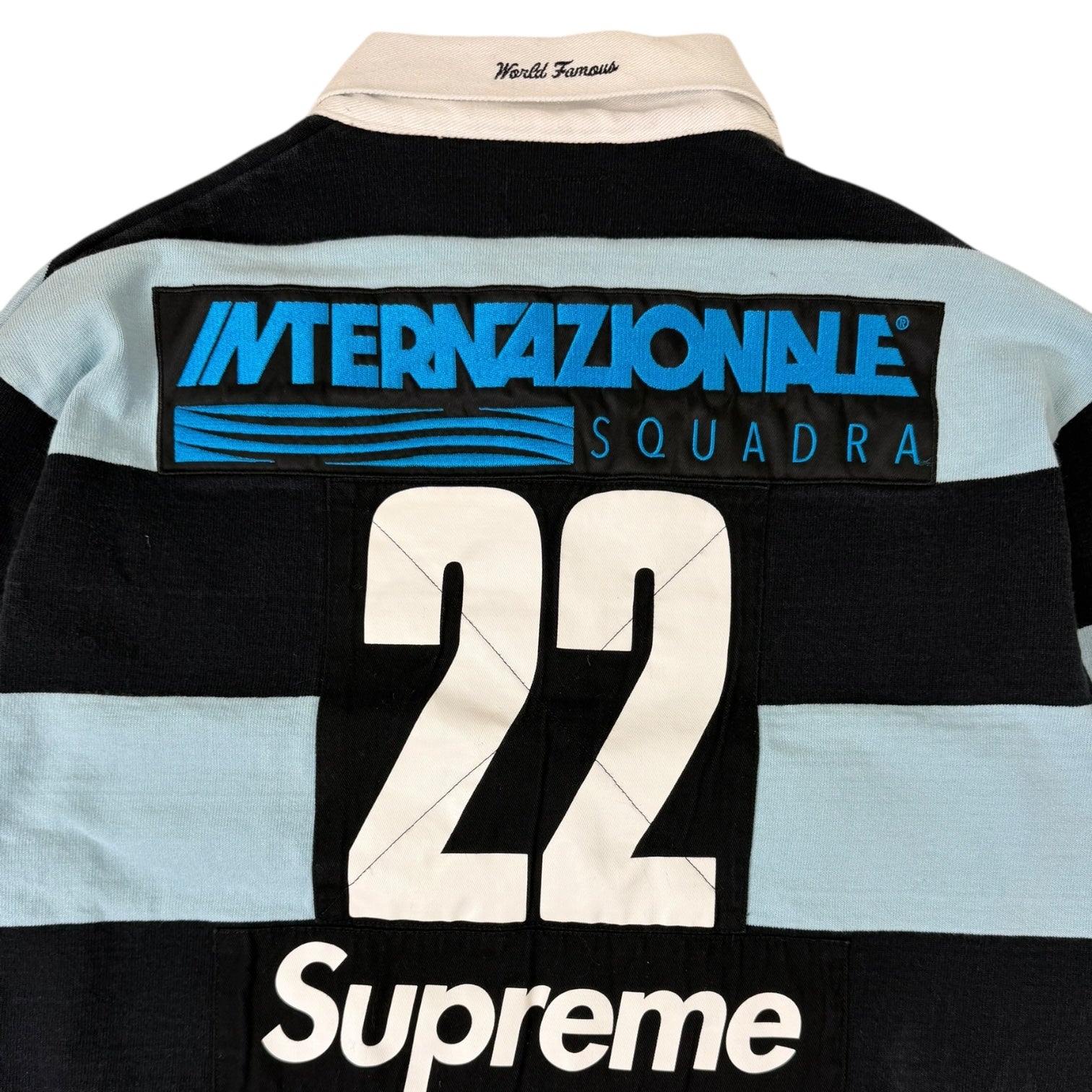 Supreme Stripe Rugby Polo SS22