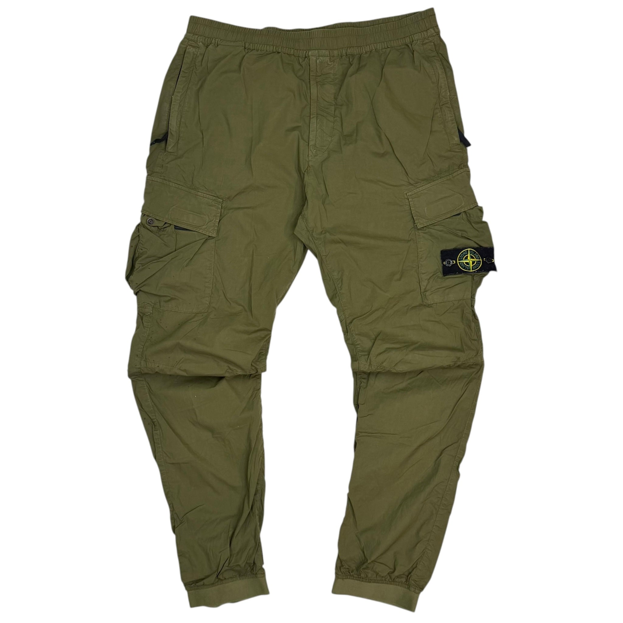 Stone Island Cargo Trousers Green
