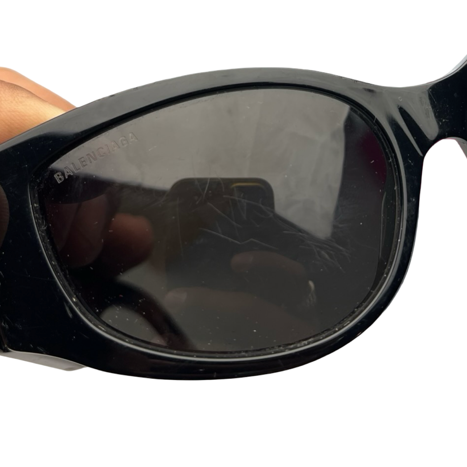Balenciaga BB0258S Logo Sunglasses Black