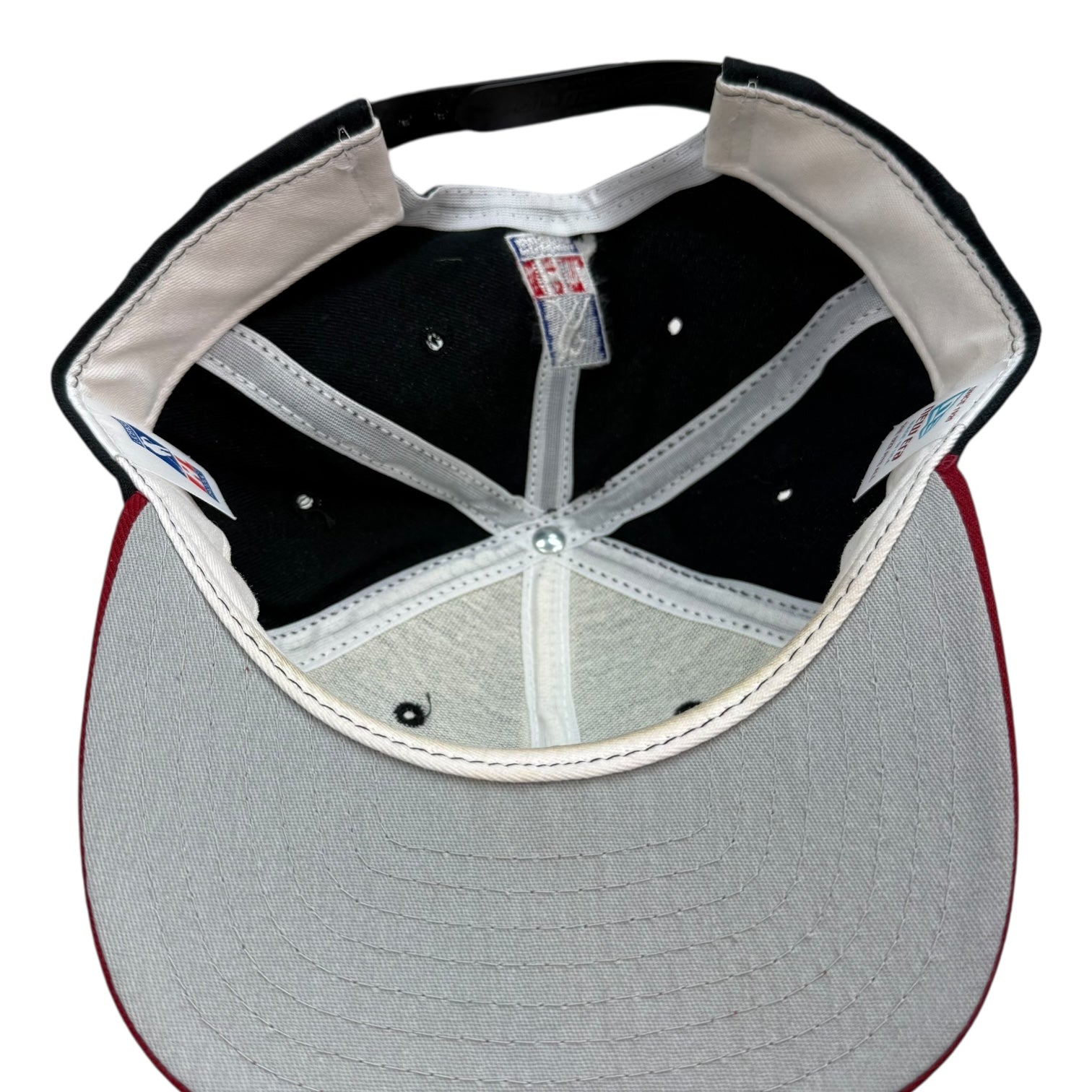 Vintage New Era IHL Chicago Wolves Hat Black