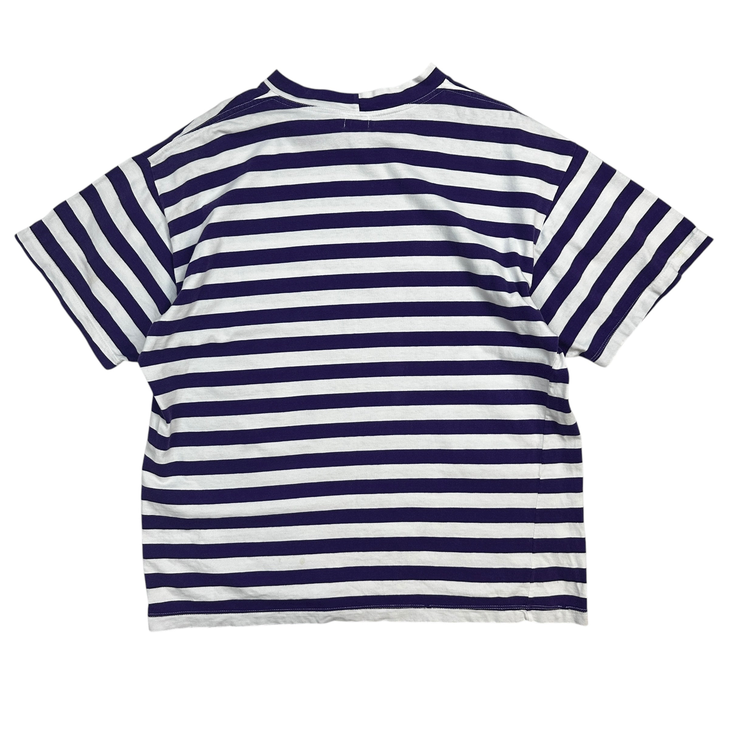 Vintage Guess Striped Shirt Purple