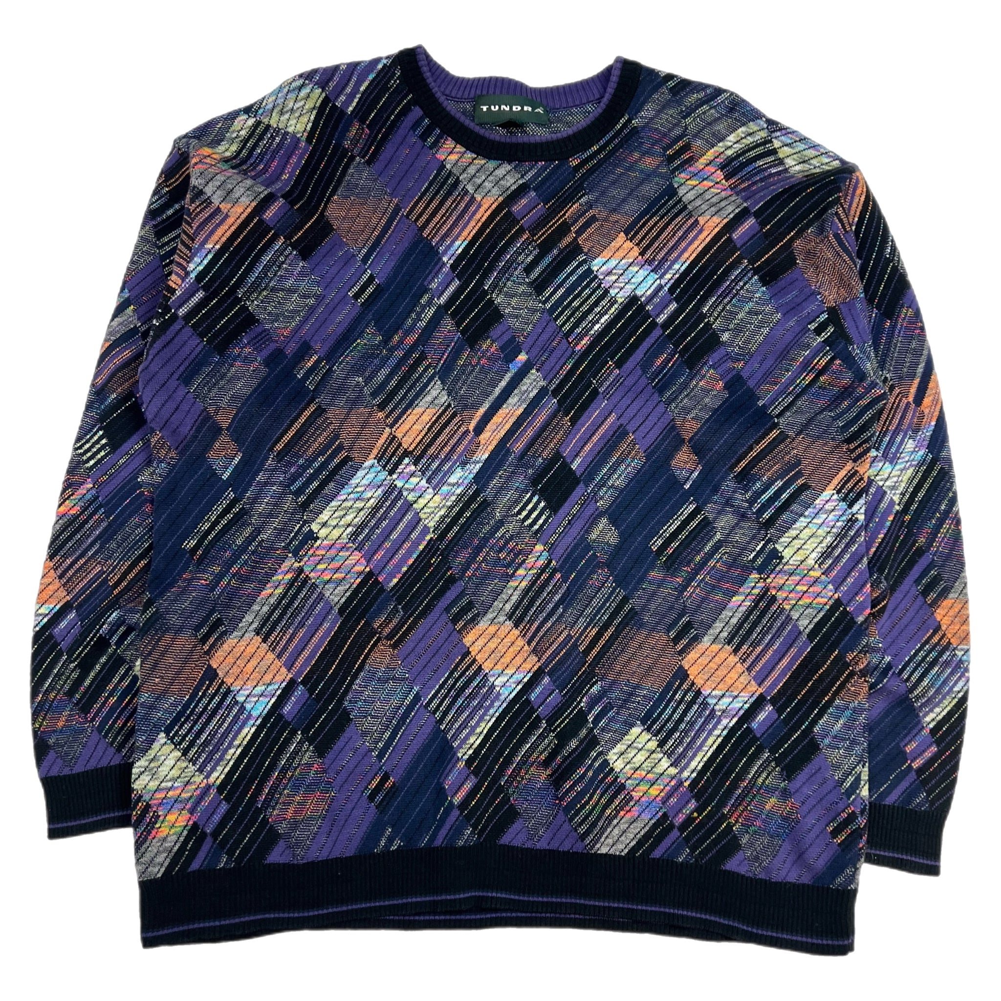 Vintage Tundra Knit Purple/Multi