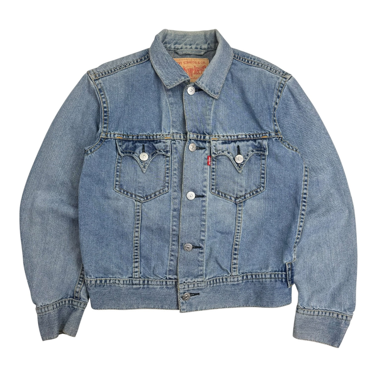 Vintage Levi’s Type 1 Iconic Trucker Jacket Medium Wash