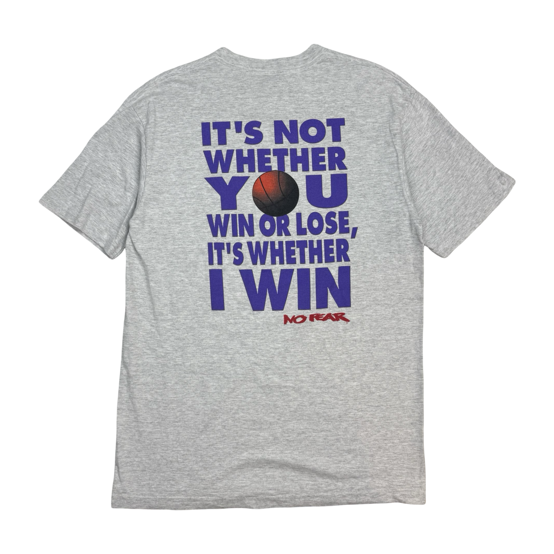 Vintage No Fear ‘… I Win…’ Tee Grey