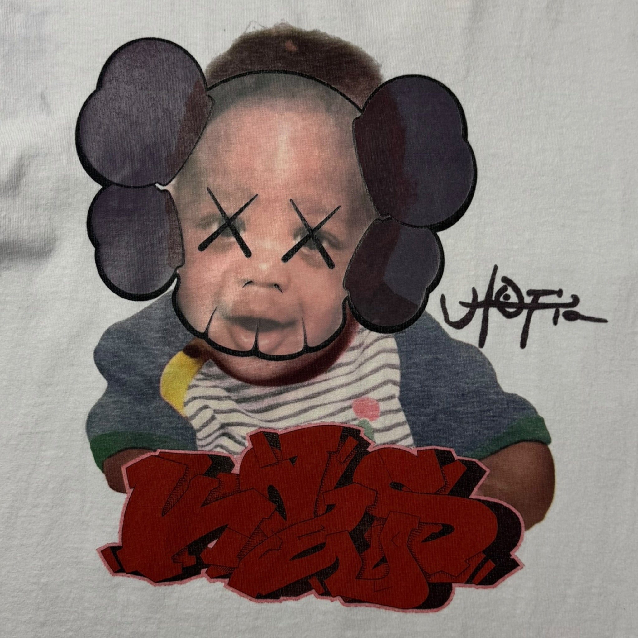 Travis Scott x Kaws Utopia Tee White