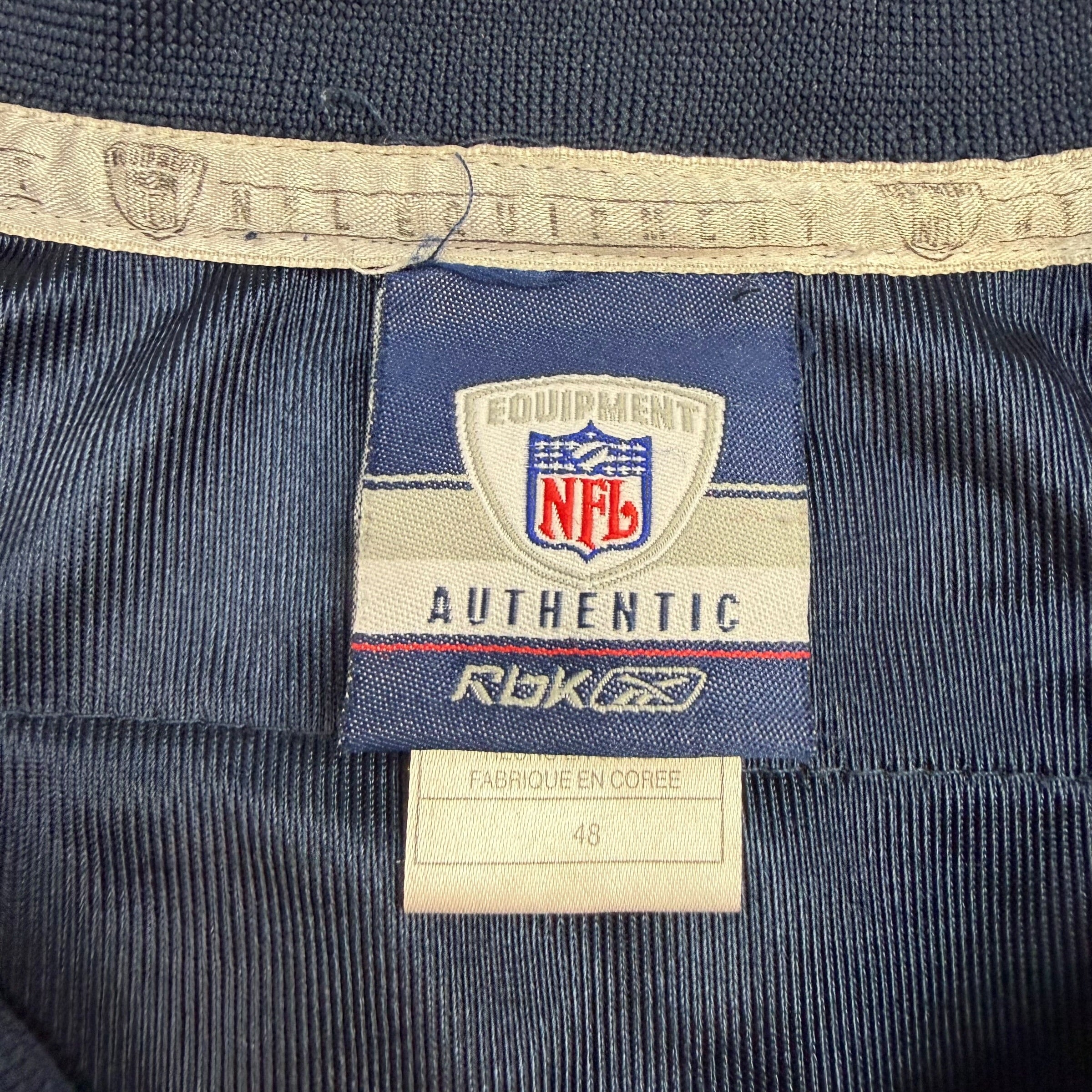 Vintage Reebok Chicago Bears Brian Urlacher Jersey Navy Blue