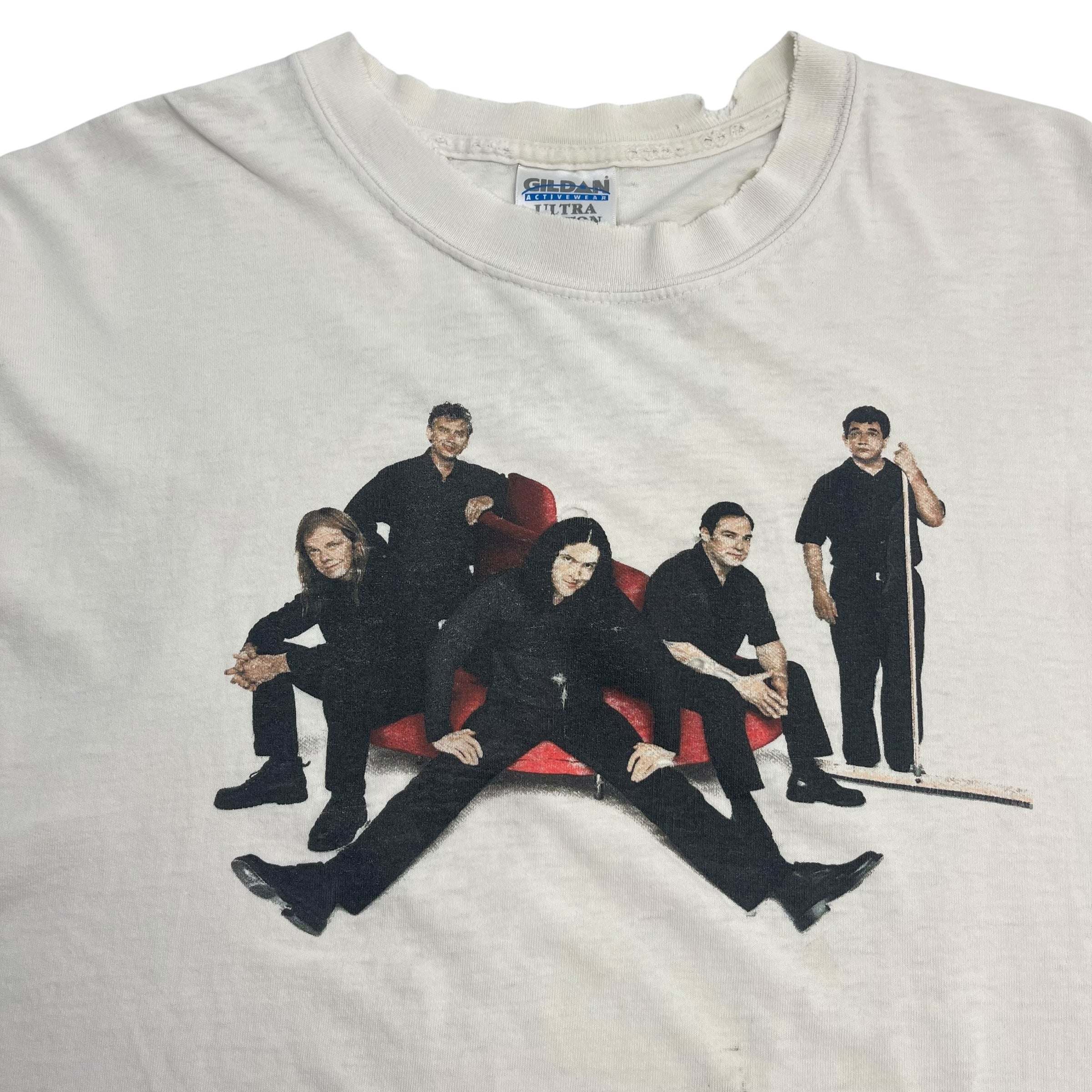 1999 Weird Al "Touring With Scissors" T-Shirt White