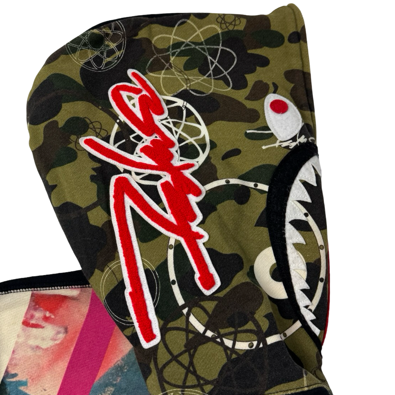 BAPE x Futura Shark Full-Zip Hoodie