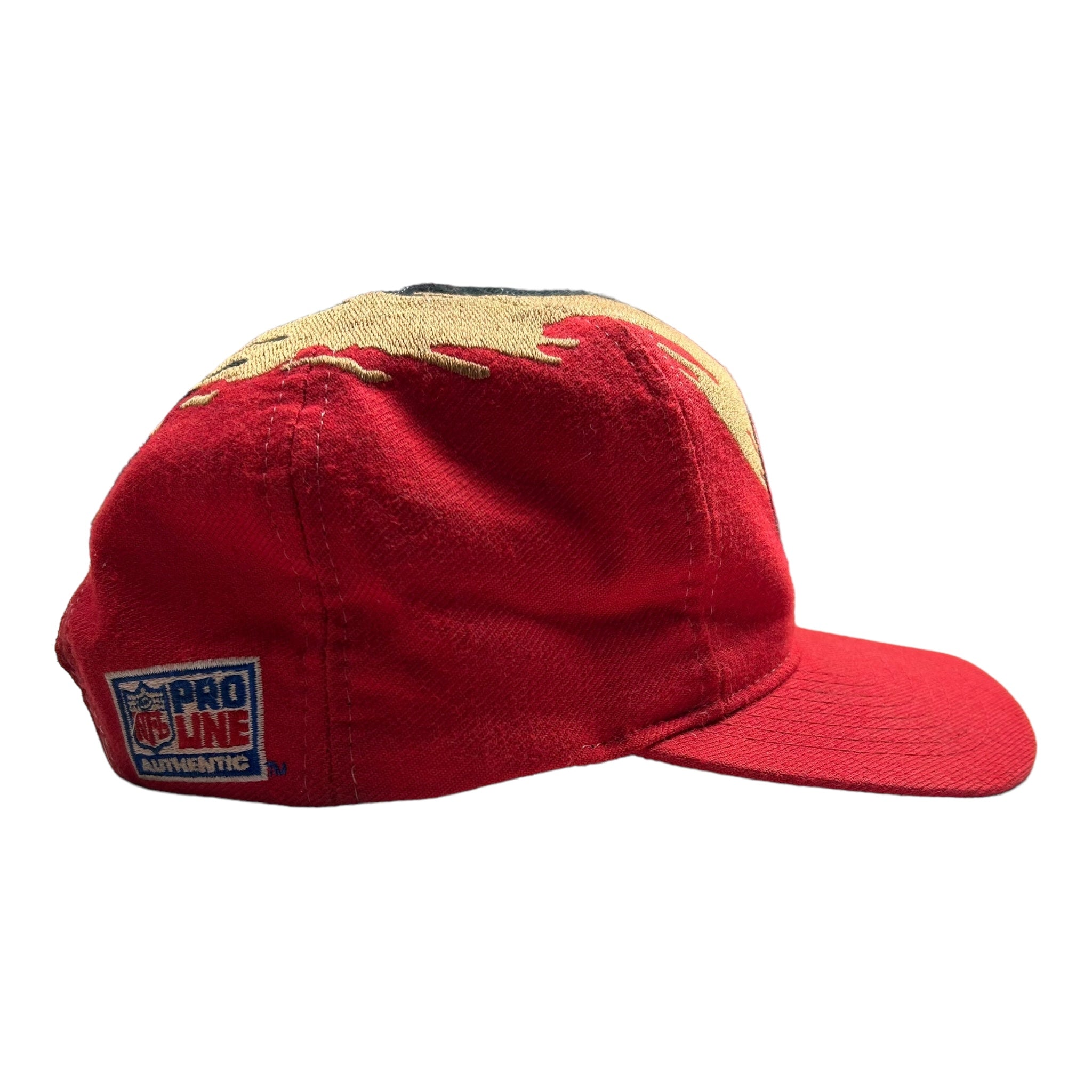 Vintage San Francisco 49Ers Splash Pro Line Hat - Red