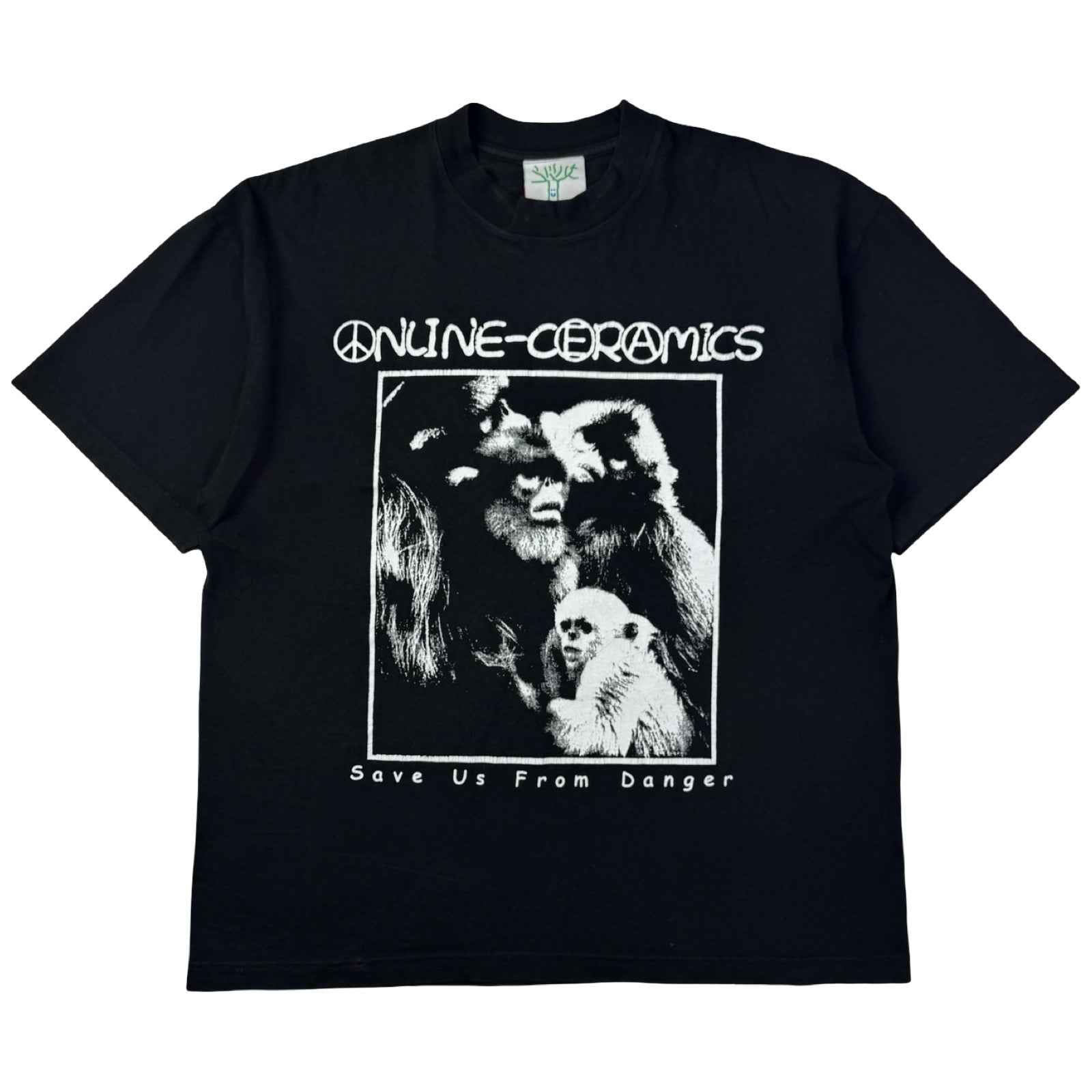 Online Ceramics Stop Animal Testing T-Shirt Black