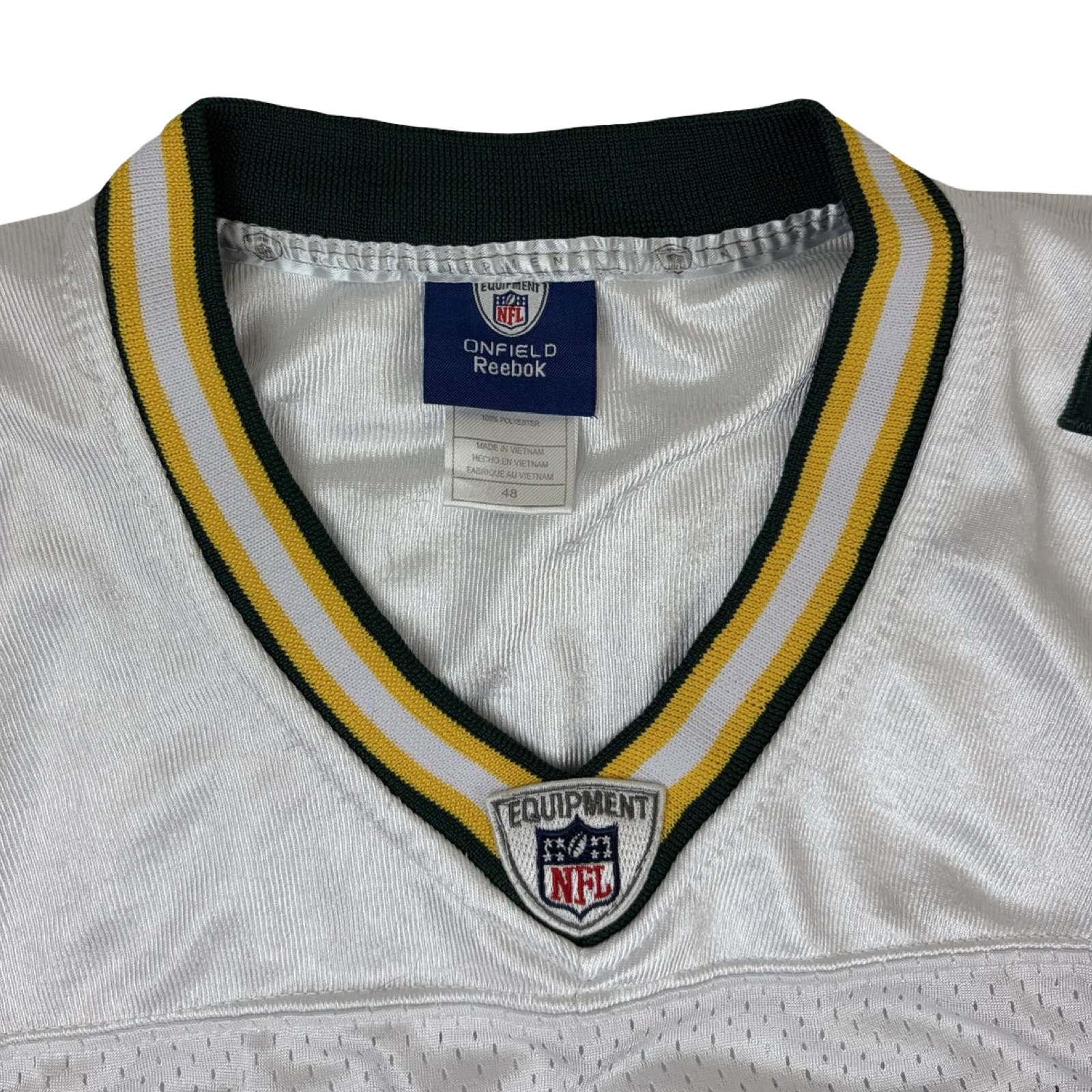Vintage Reebok NFL Equipment Green Bay Clay Matthews Jersey