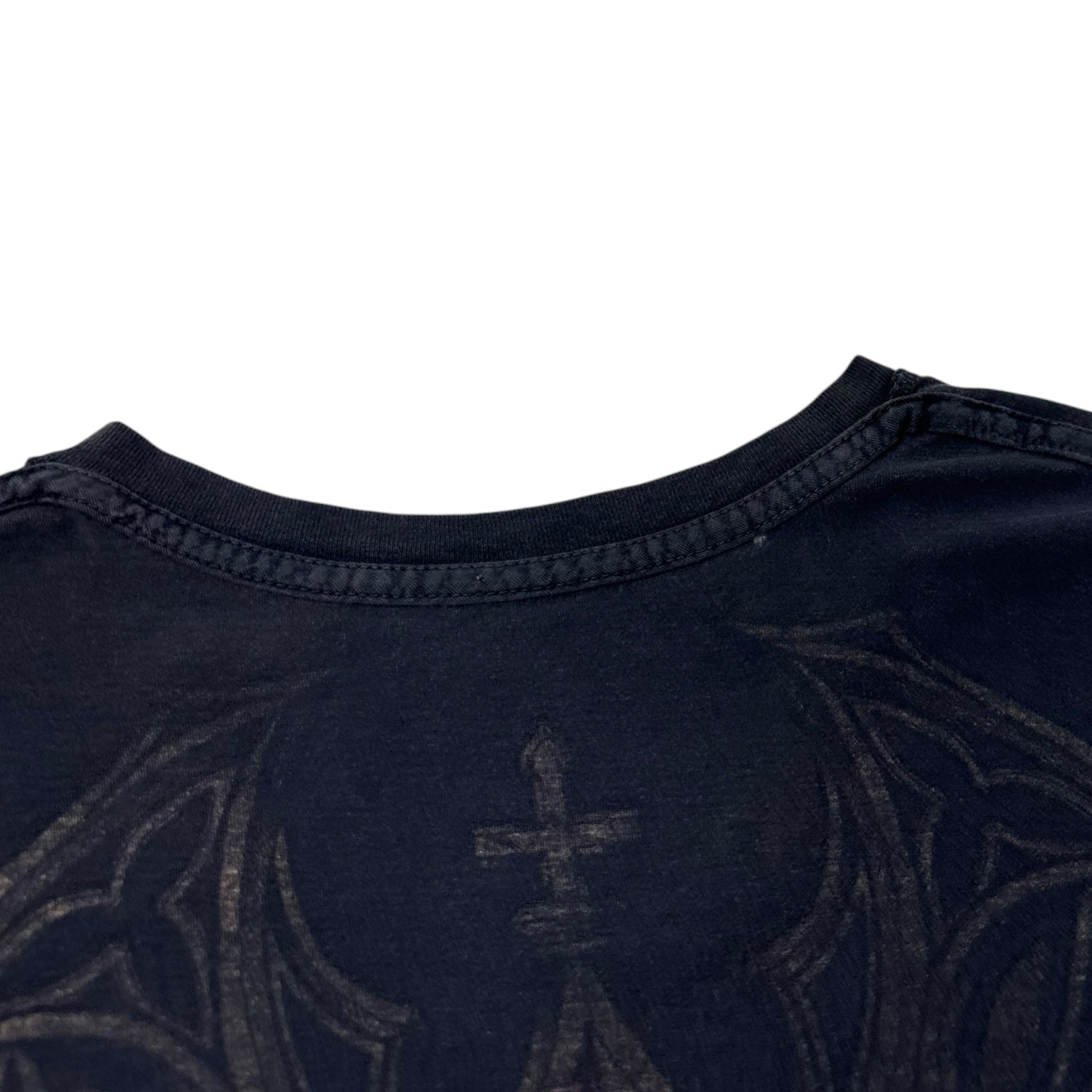 Vintage Affliction Reversible Cyber Angel Wings Emo T-Shirt