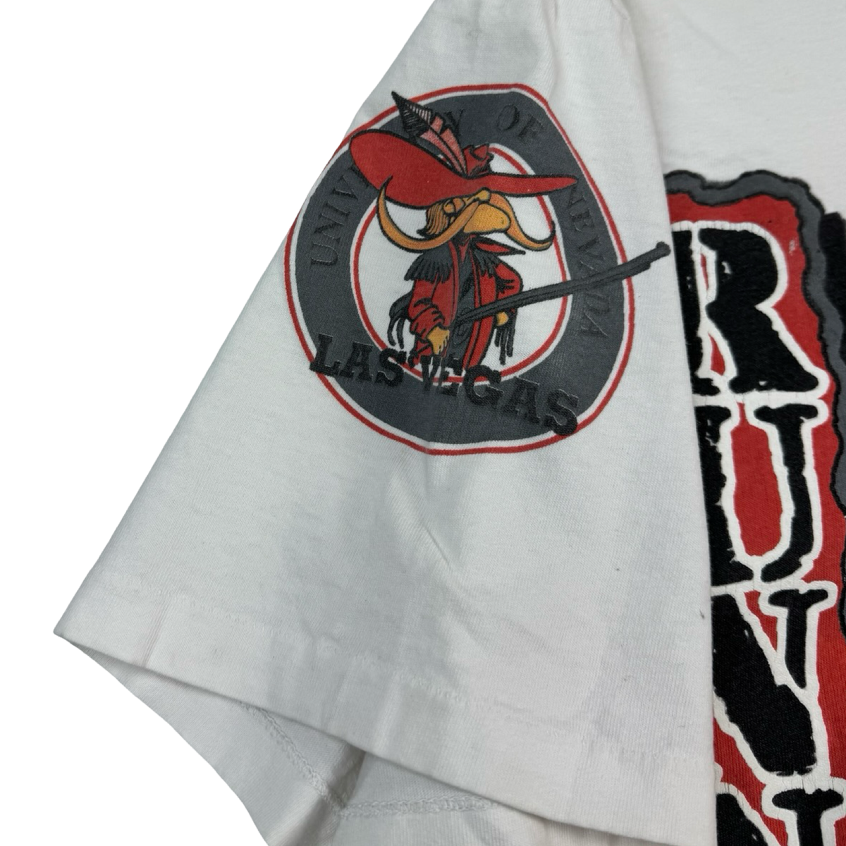 1991 UNLV Runnin’ Rebels Slam Dunk Bulletin Basketball T-Shirt