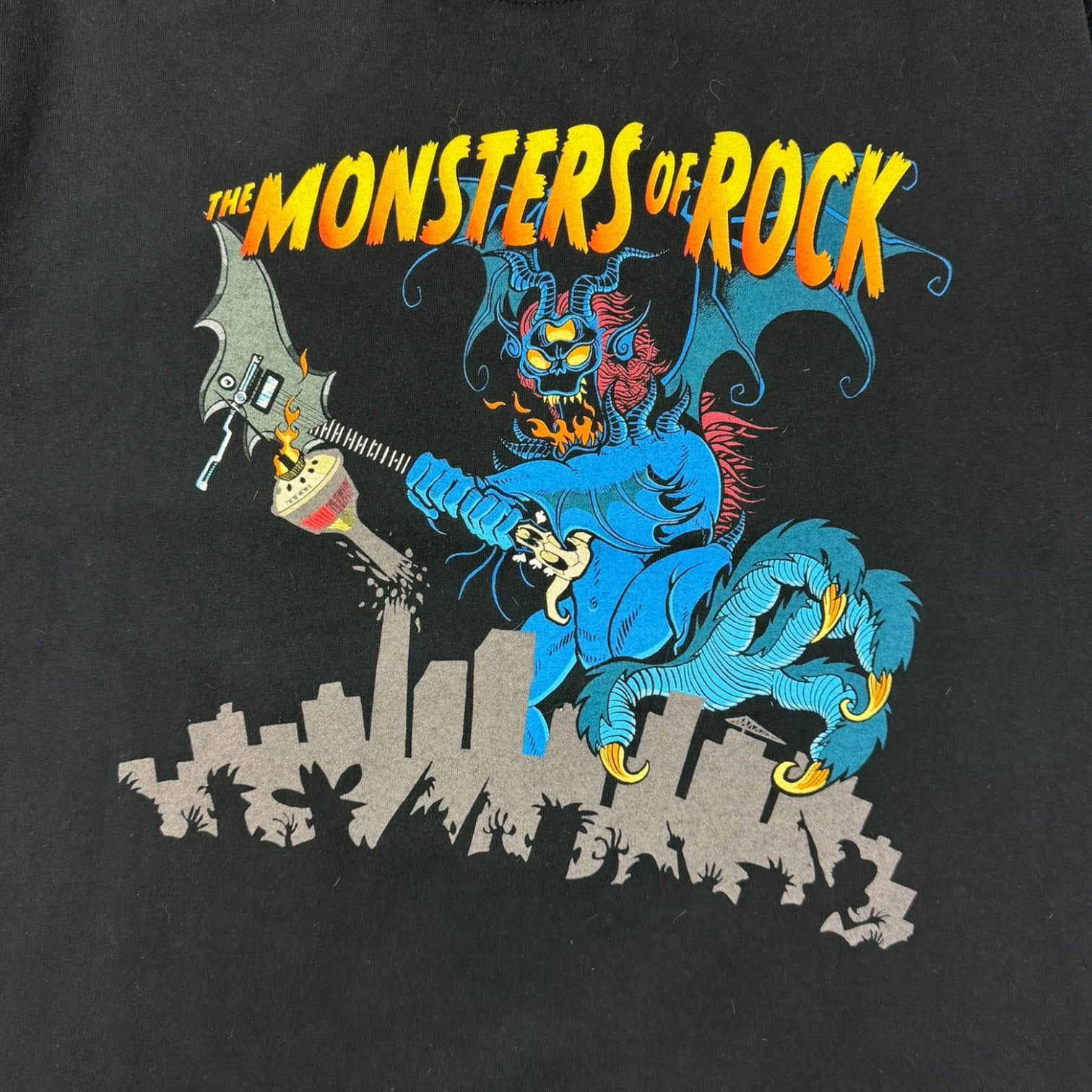 2008 Ozzy Ozbourne ‘The Monsters of Rock’ Calgary Tour T-Shirt Black